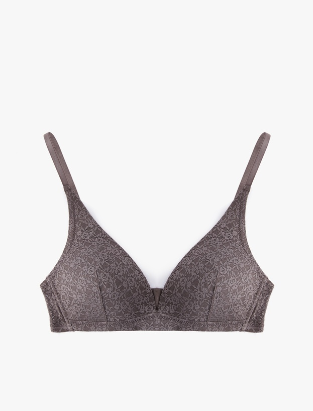 Rahat Kalıp Balensiz Dantelli Soft Bralet Sütyen_0