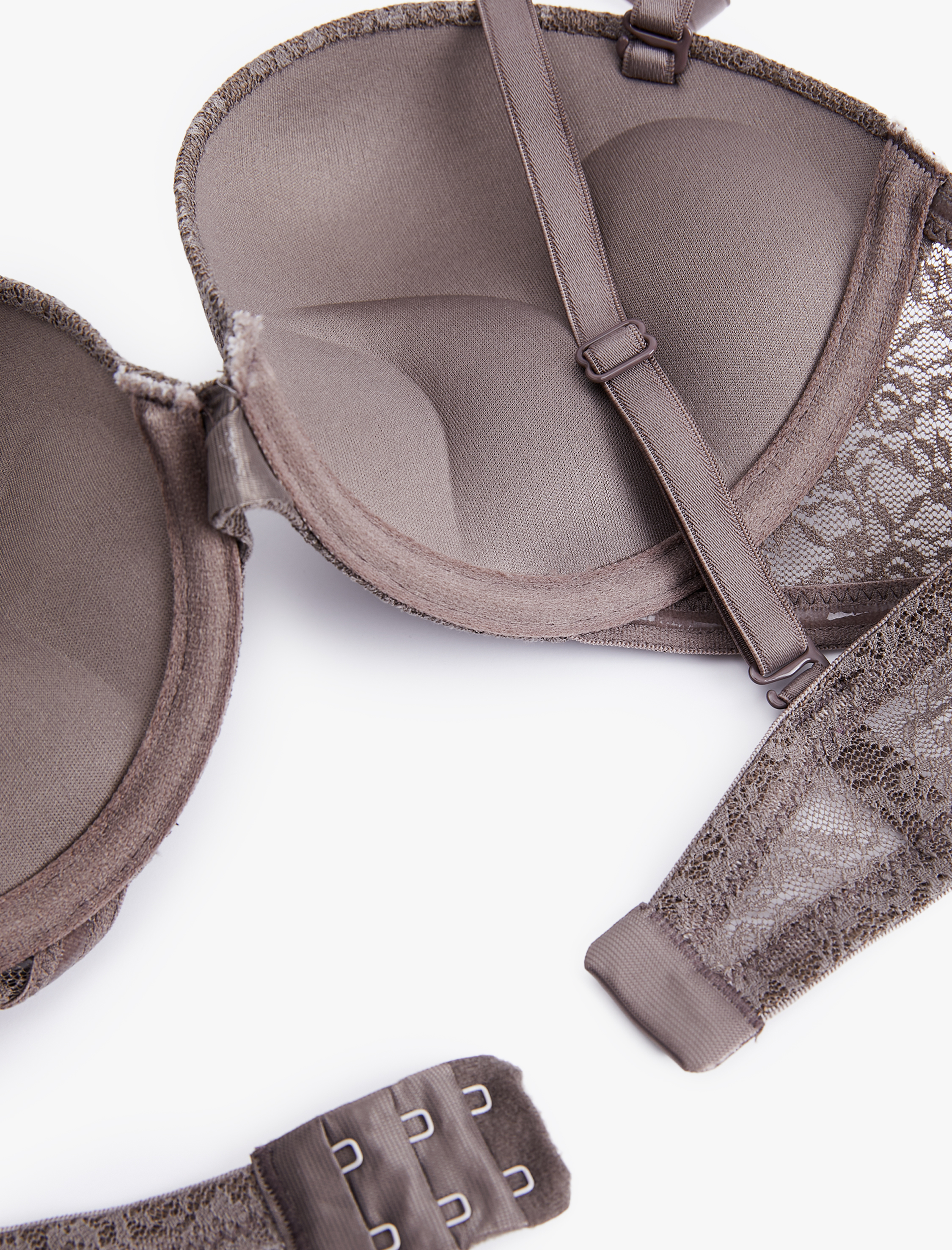   Çıkarılabilir Askılı Ekstra Dolgulu Maximizer Destekli Dantelli Sütyen