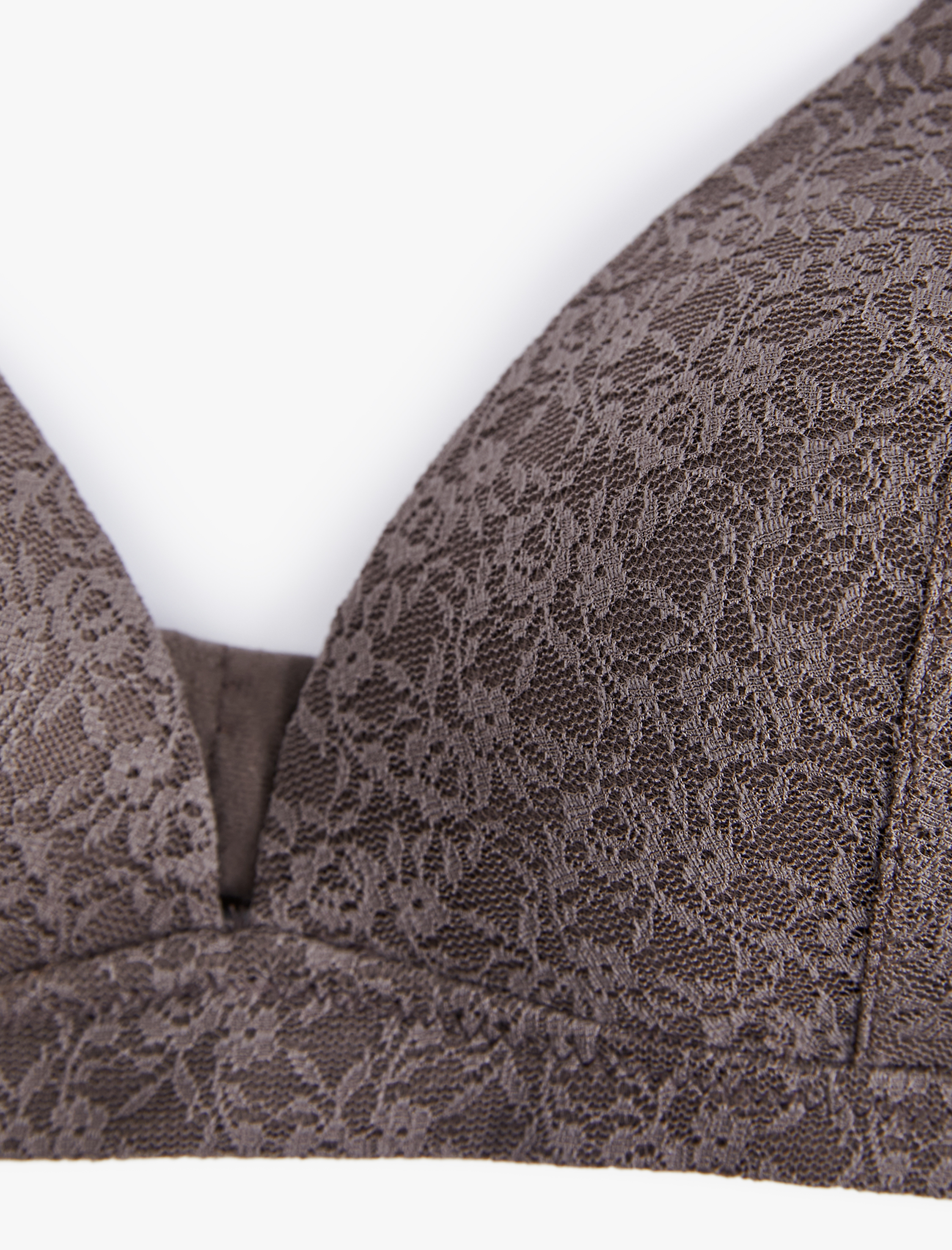   Rahat Kalıp Balensiz Dantelli Soft Bralet Sütyen