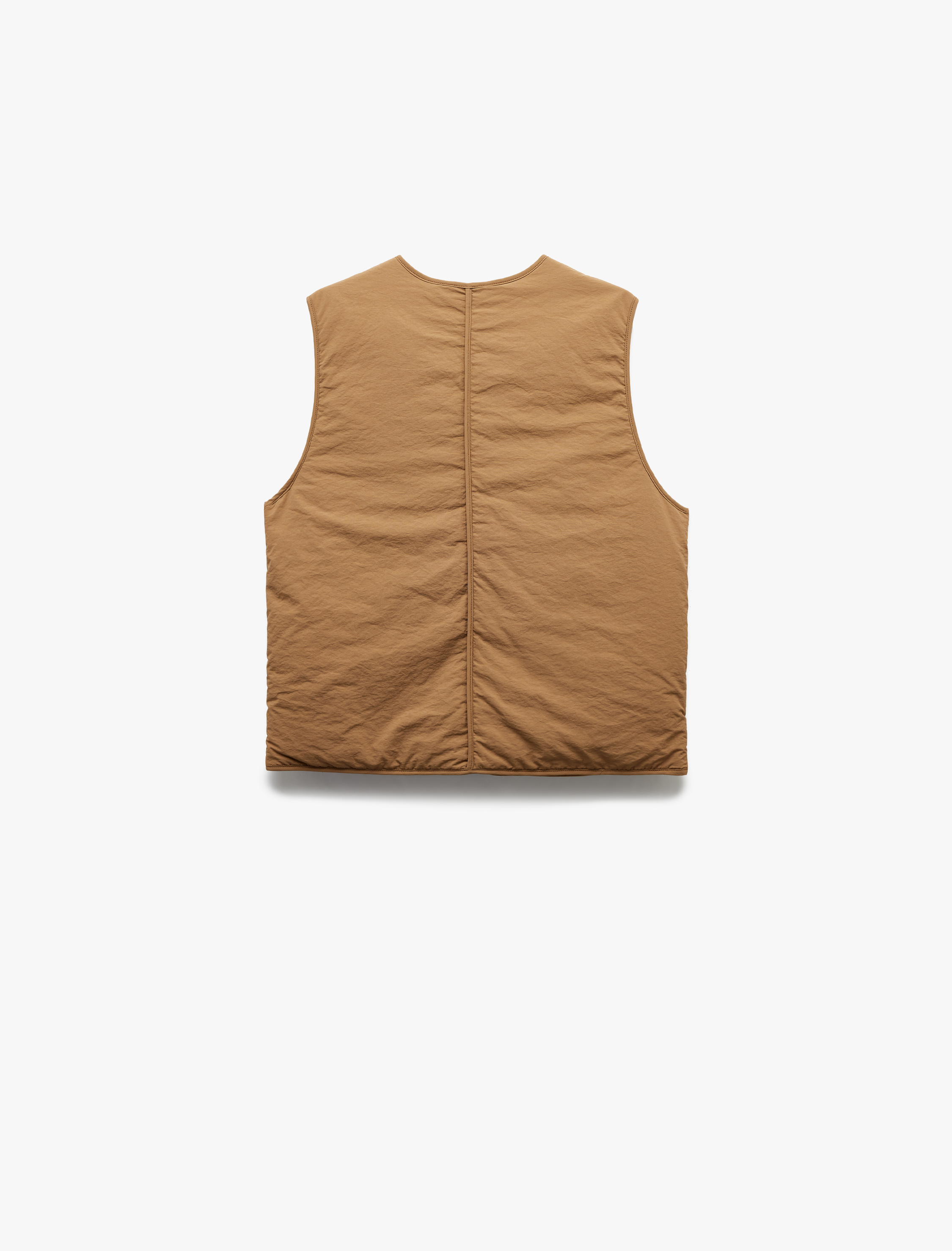 Yuvarlak Yaka Çıtçıt Düğmeli Kolsuz Yelek