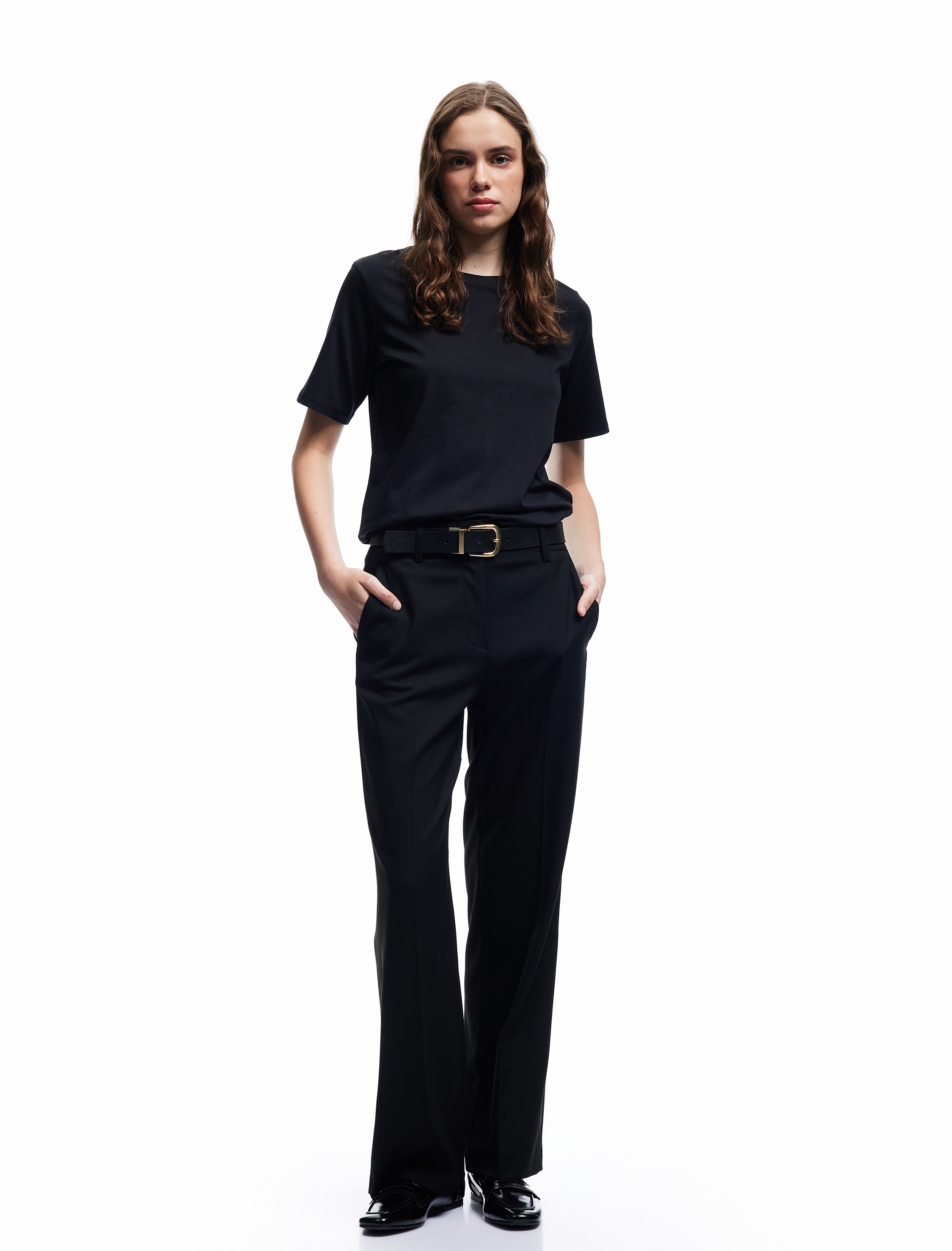   Pamuklu 3'lü Kısa Kollu Bisiklet Yaka Basic Tişört Seti