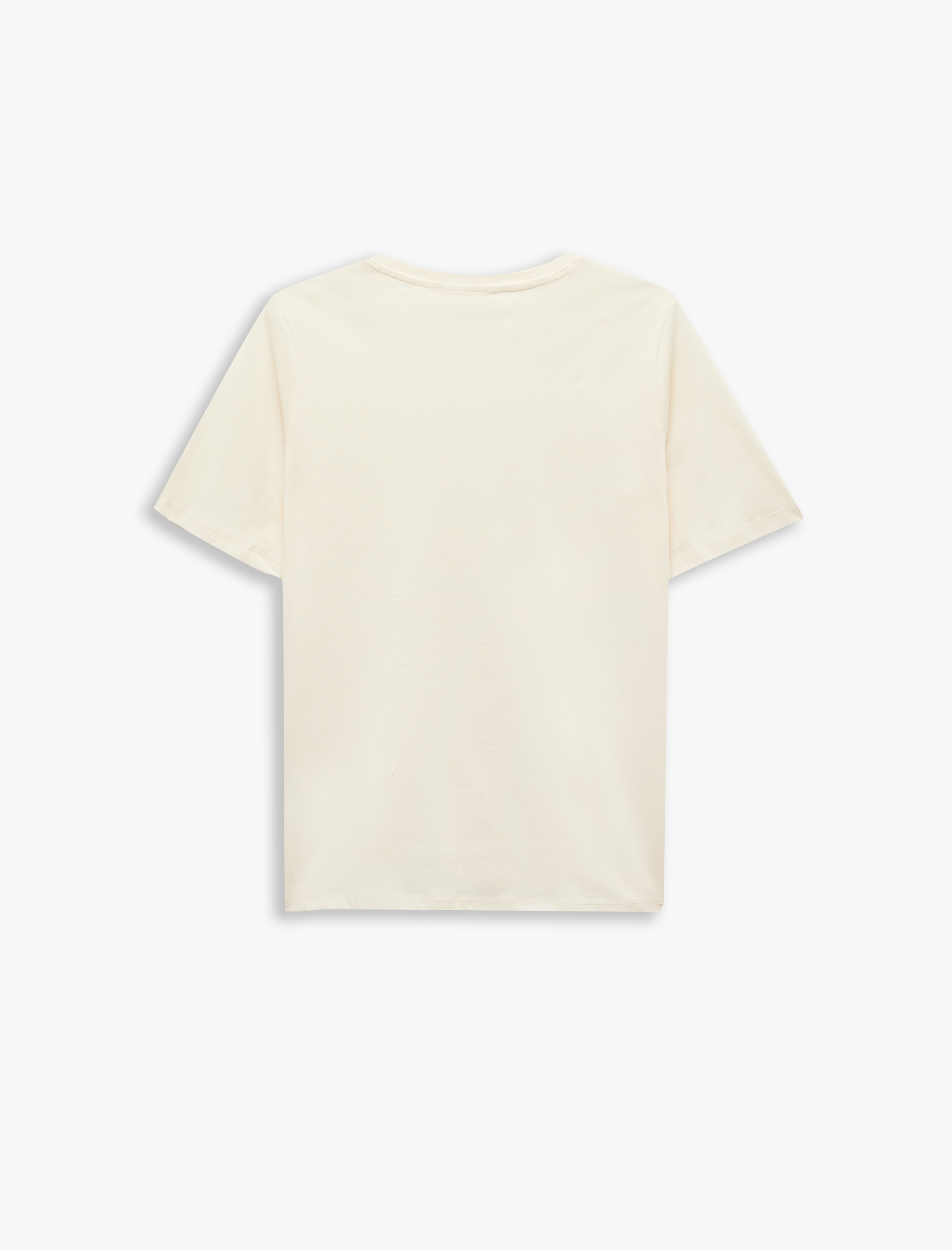   Pamuklu 3'lü Kısa Kollu Bisiklet Yaka Basic Tişört Seti