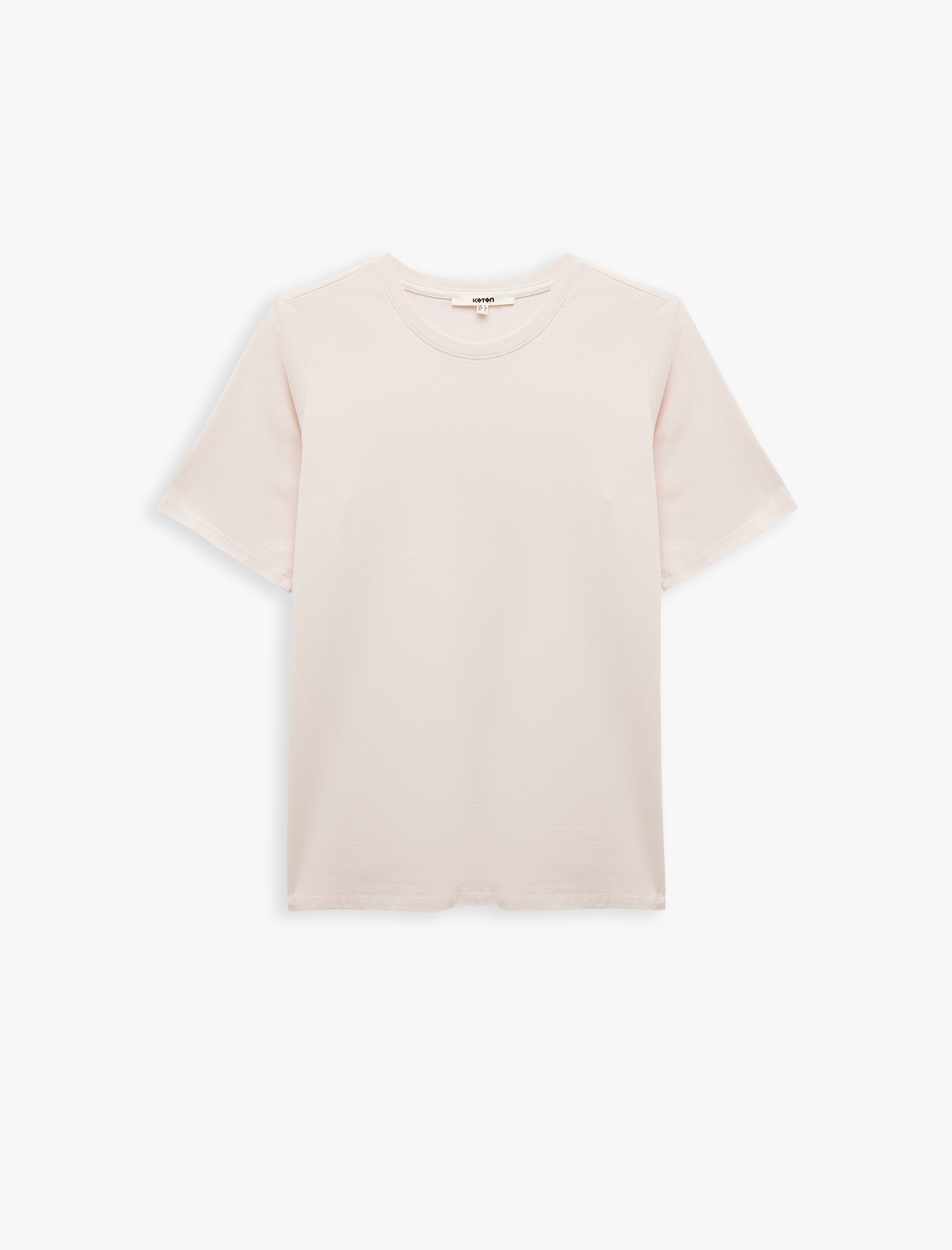   7'li Kısa Kollu Bisiklet Yaka Pamuklu Basic Tişört Seti