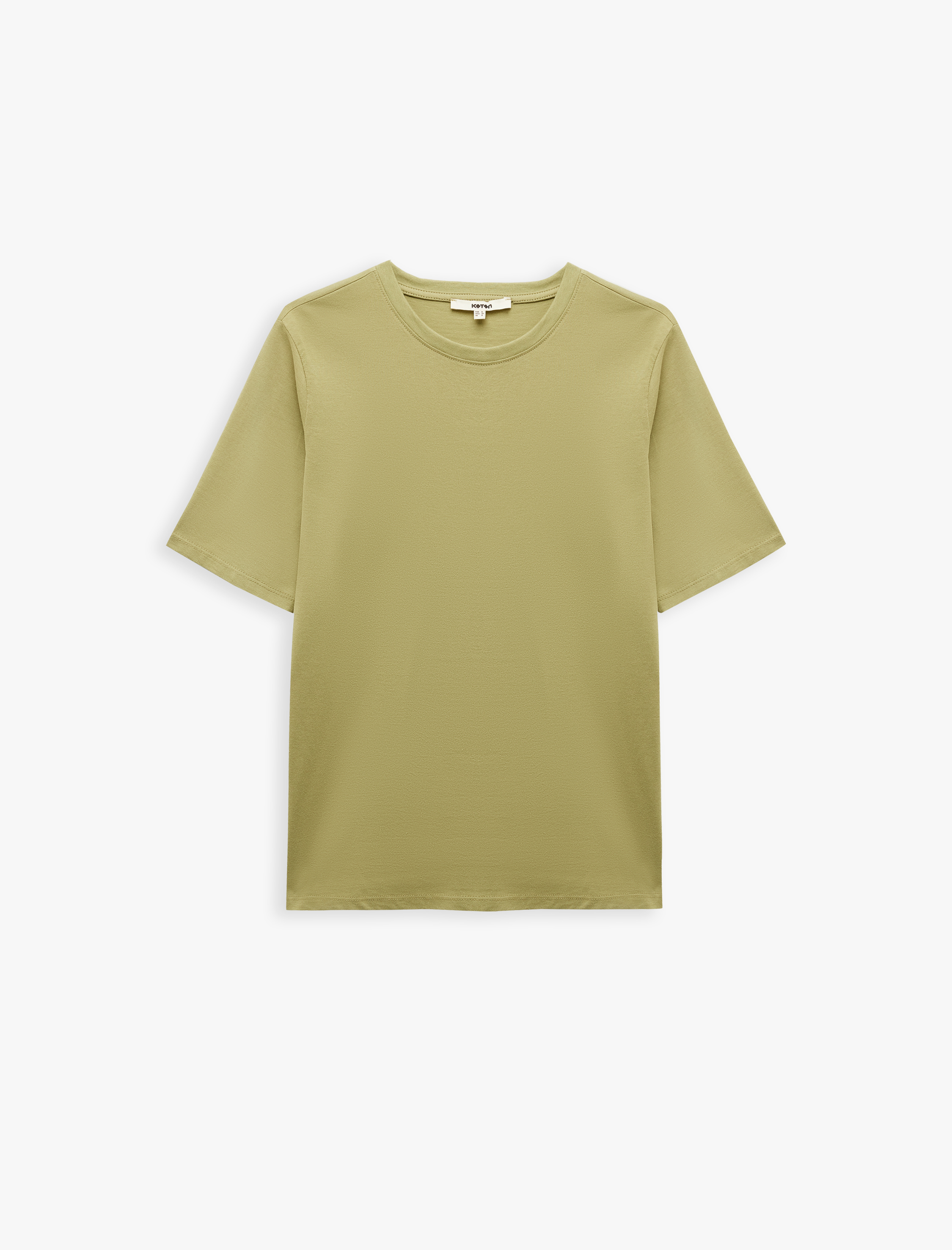   7'li Kısa Kollu Bisiklet Yaka Pamuklu Basic Tişört Seti