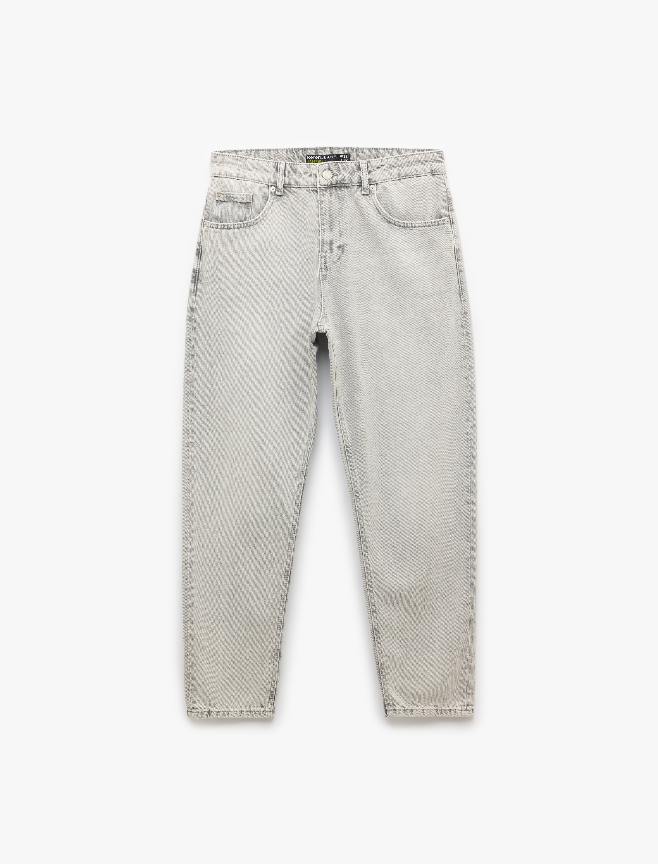   Normal Bel Pamuklu Tapered Fit Jean Pantolon - Joe Jean