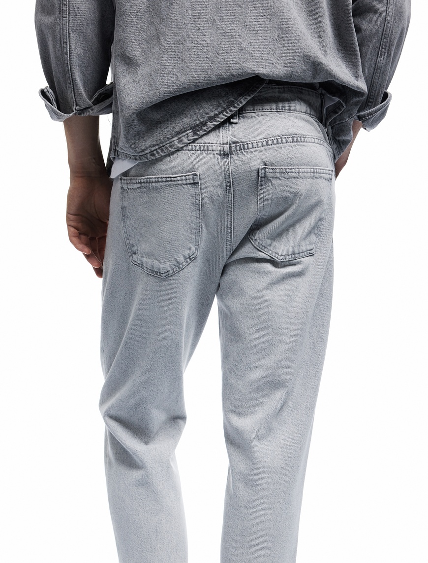   Normal Bel Pamuklu Tapered Fit Jean Pantolon - Joe Jean