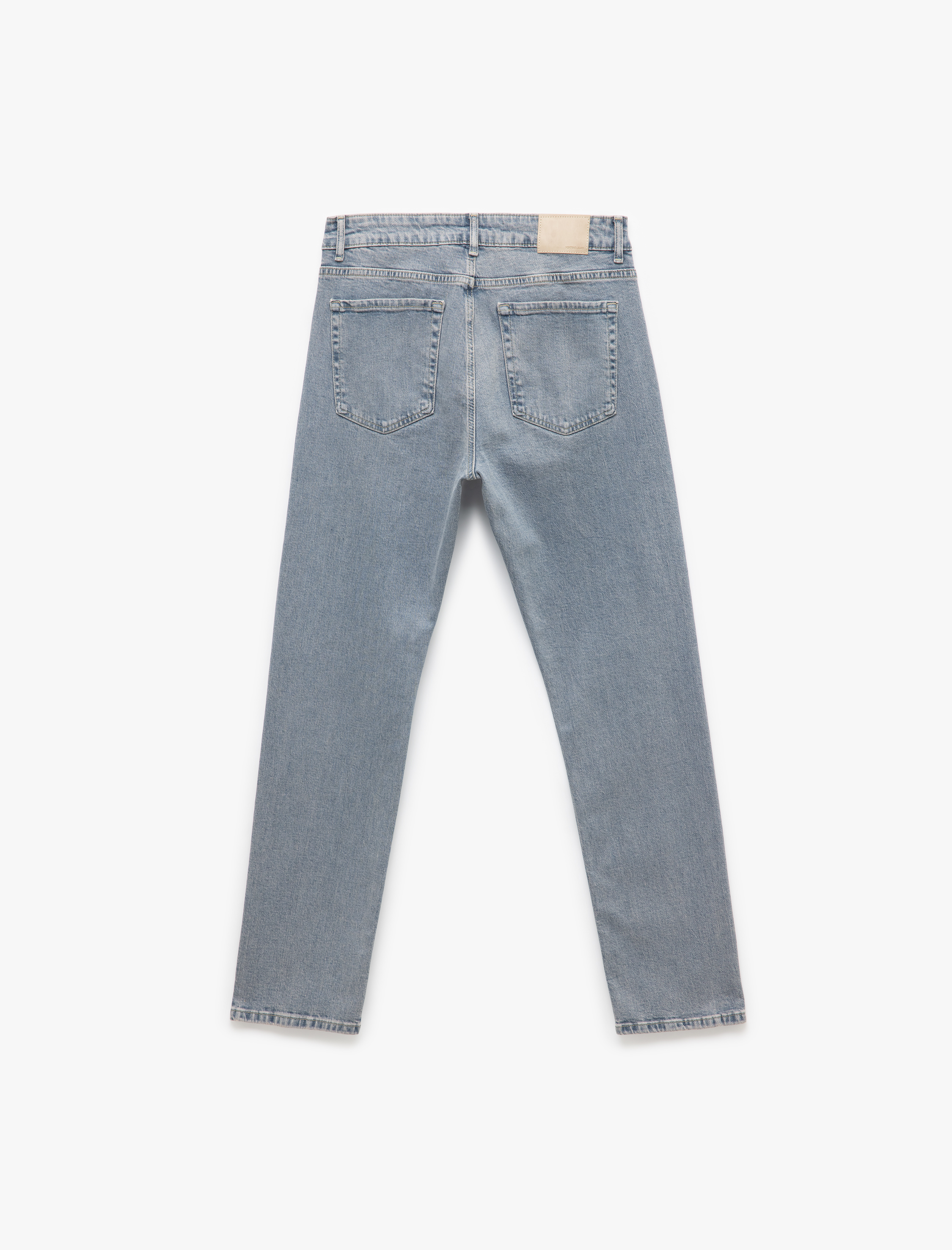   Normal Bel Cep Detaylı Straight Fit Jean Pantolon - Mark Jean