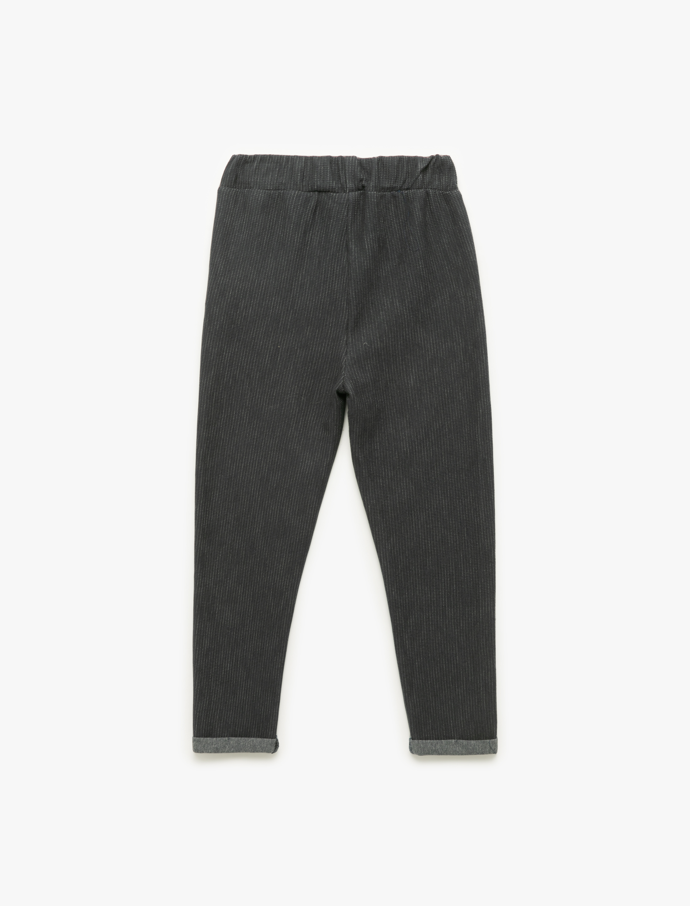  Erkek Bebek Beli Bağcıklı Pamuklu Pantolon