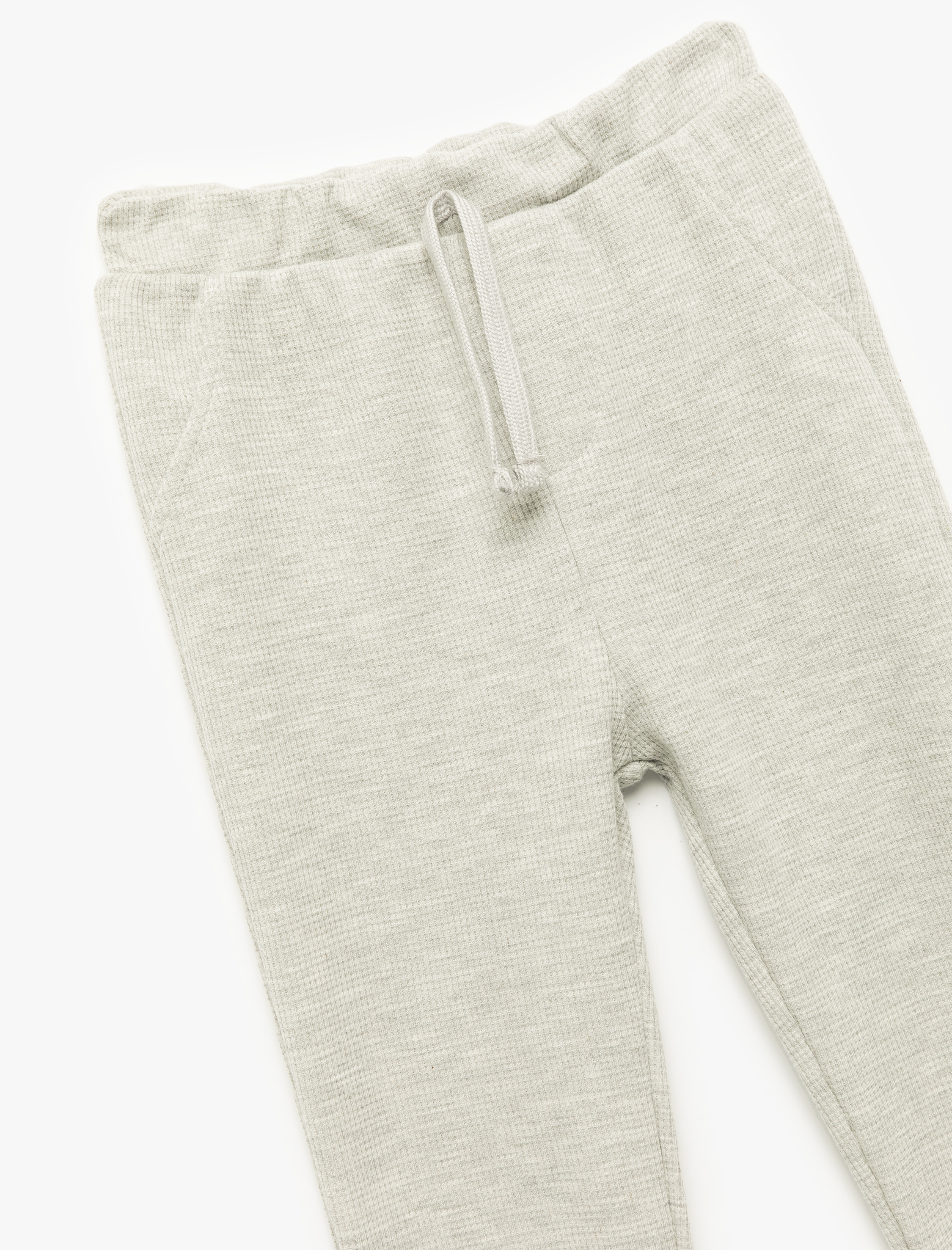  Erkek Bebek Pamuklu Dokulu Beli Bağlamalı Basic Eşofman Altı