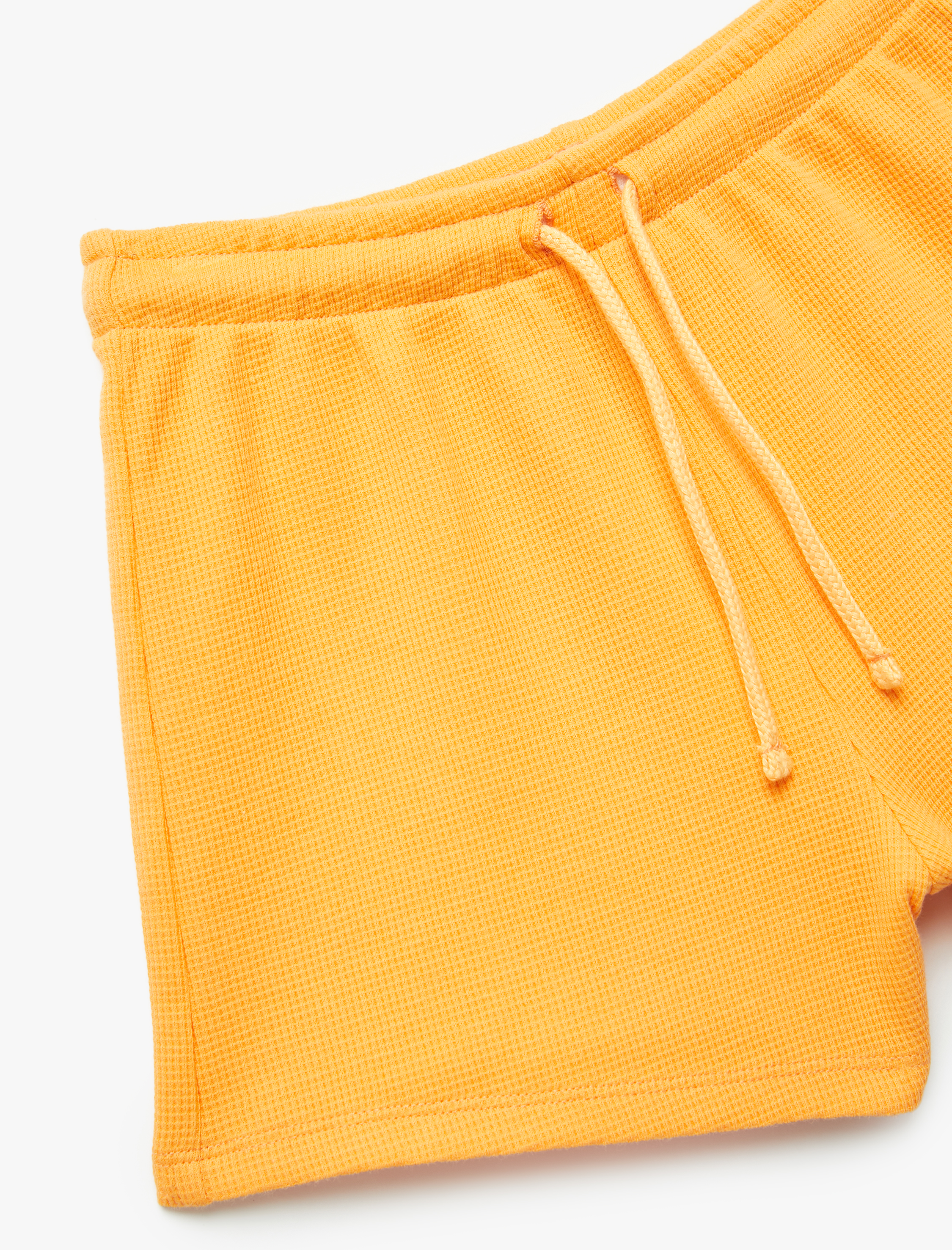  Kız Çocuk Pamuklu Beli Lastikli Basic Şort