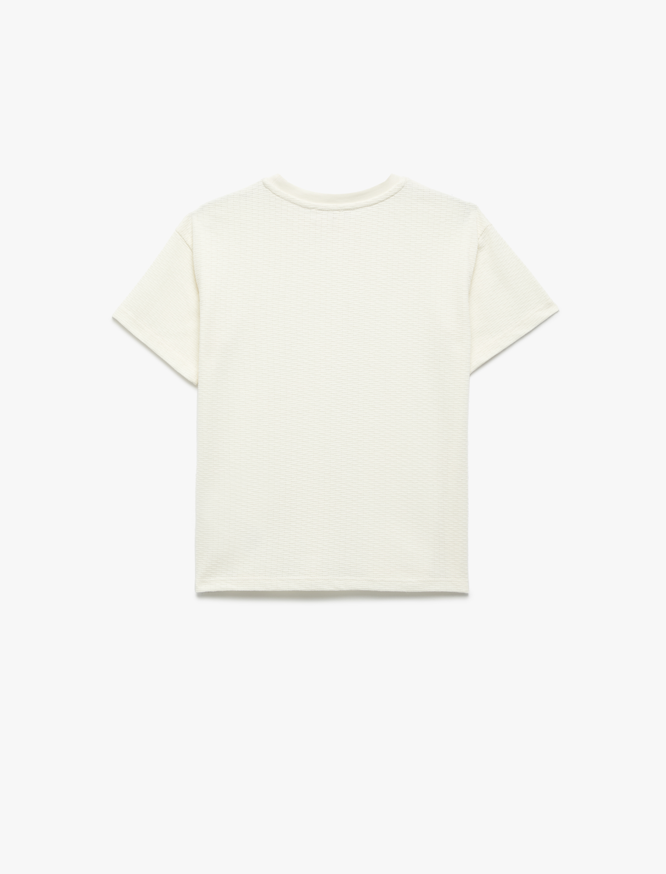  Erkek Çocuk Kısa Kollu Bisiklet Yaka Basic Tişört