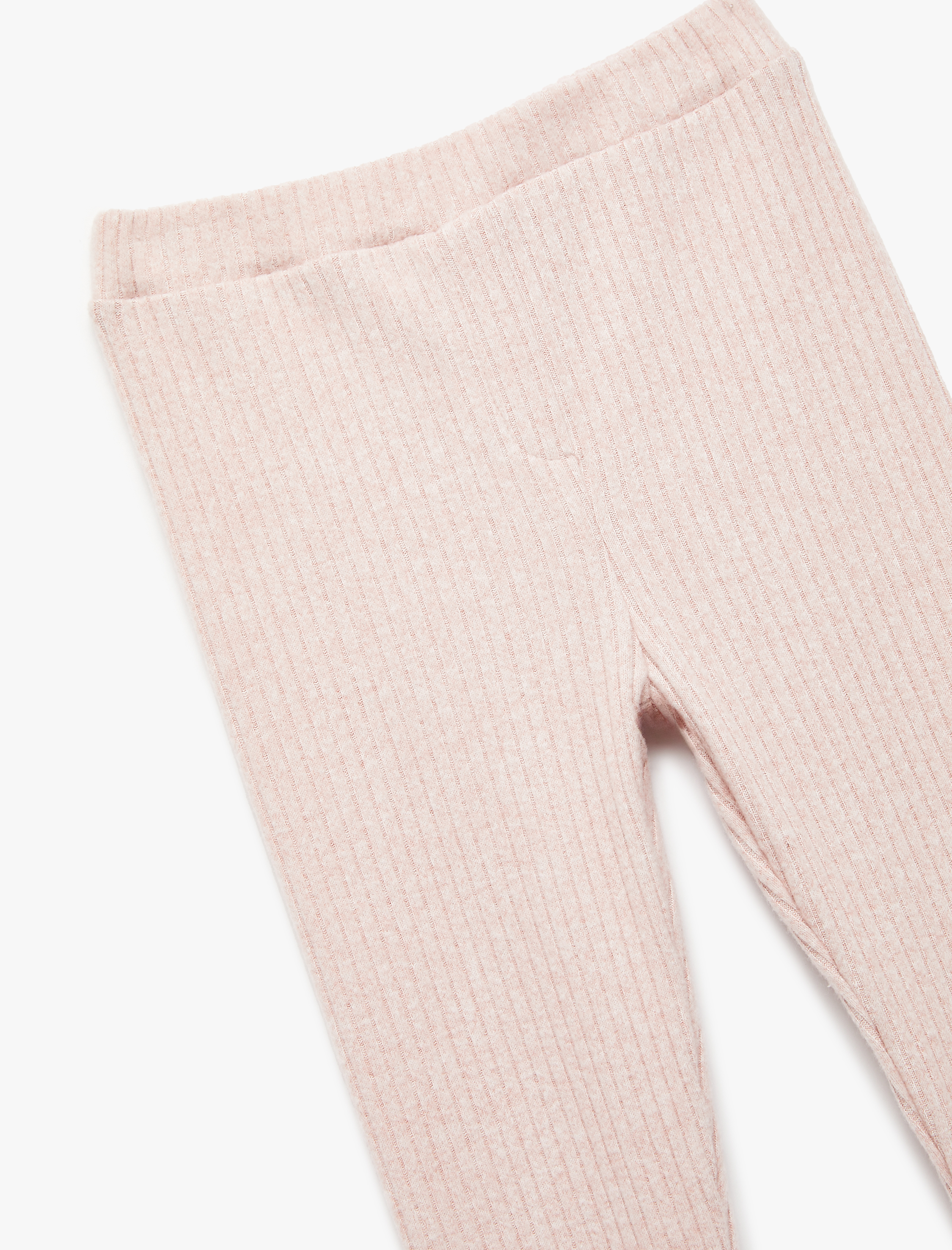  Kız Bebek Viskon Karışımlı Beli Lastikli Basic Tayt