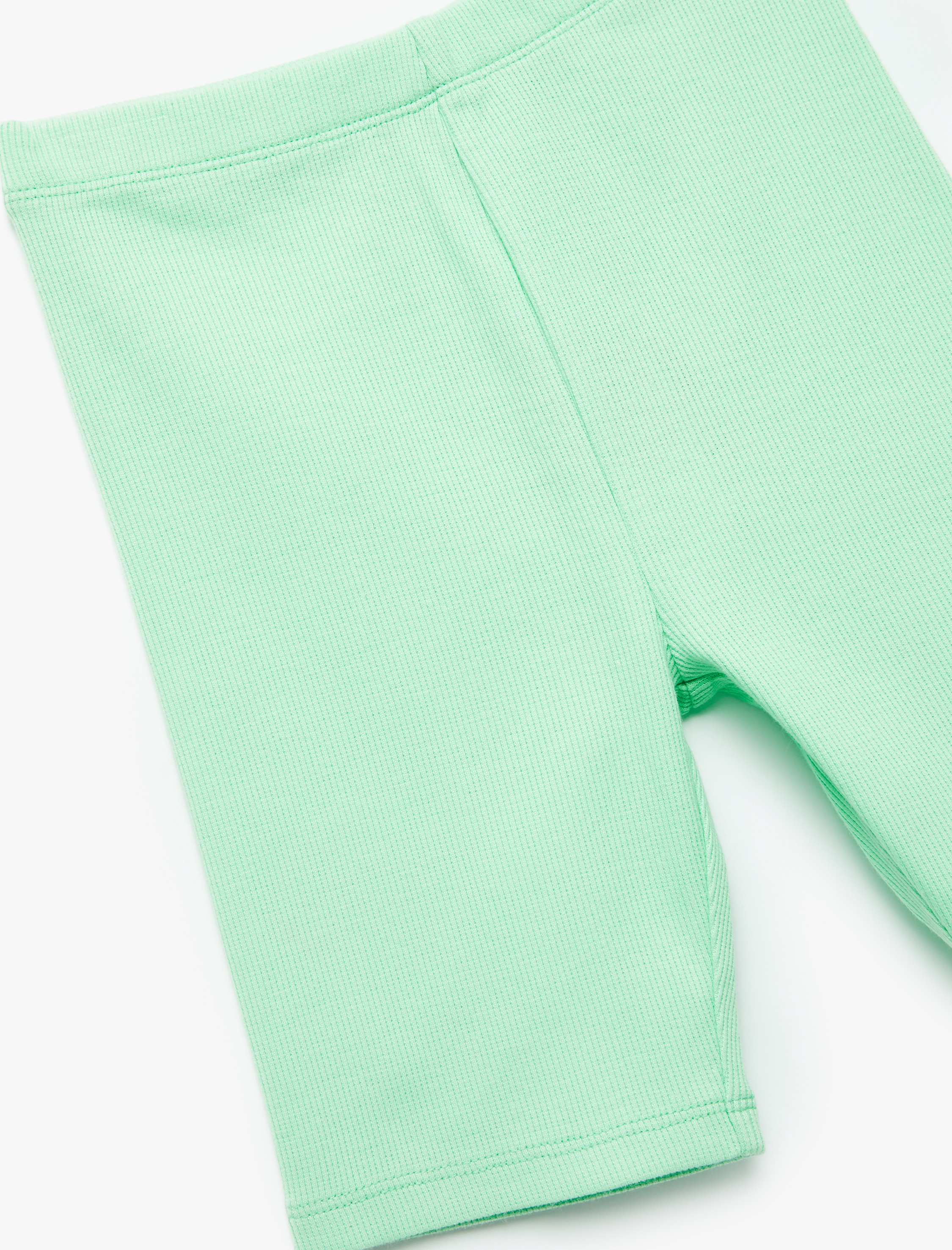  Kız Bebek Pamuklu Beli Lastikli Basic Tayt