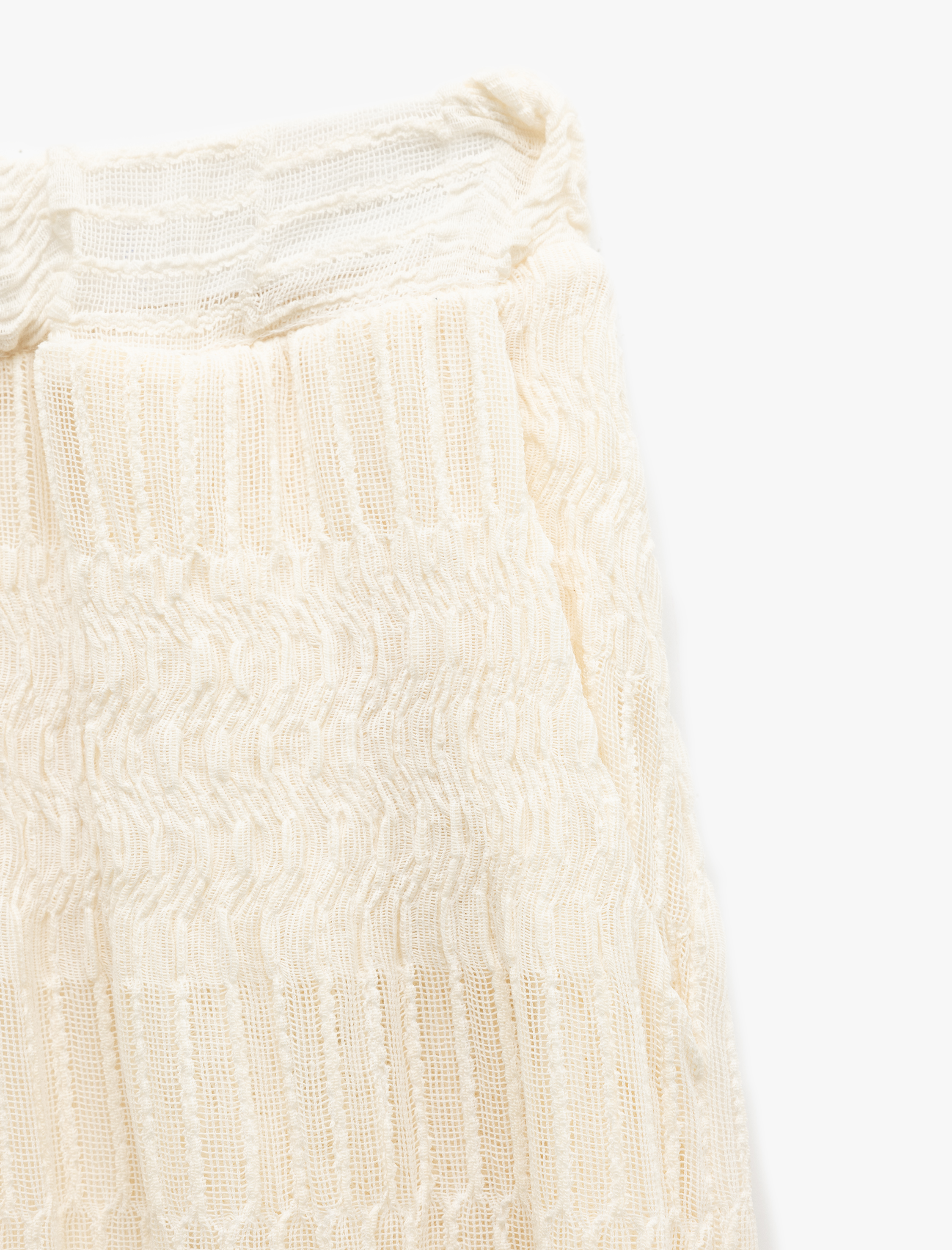   Rahat Kalıp Yarım Astarlı Transparan Cepli Dantel Jogger Pantolon