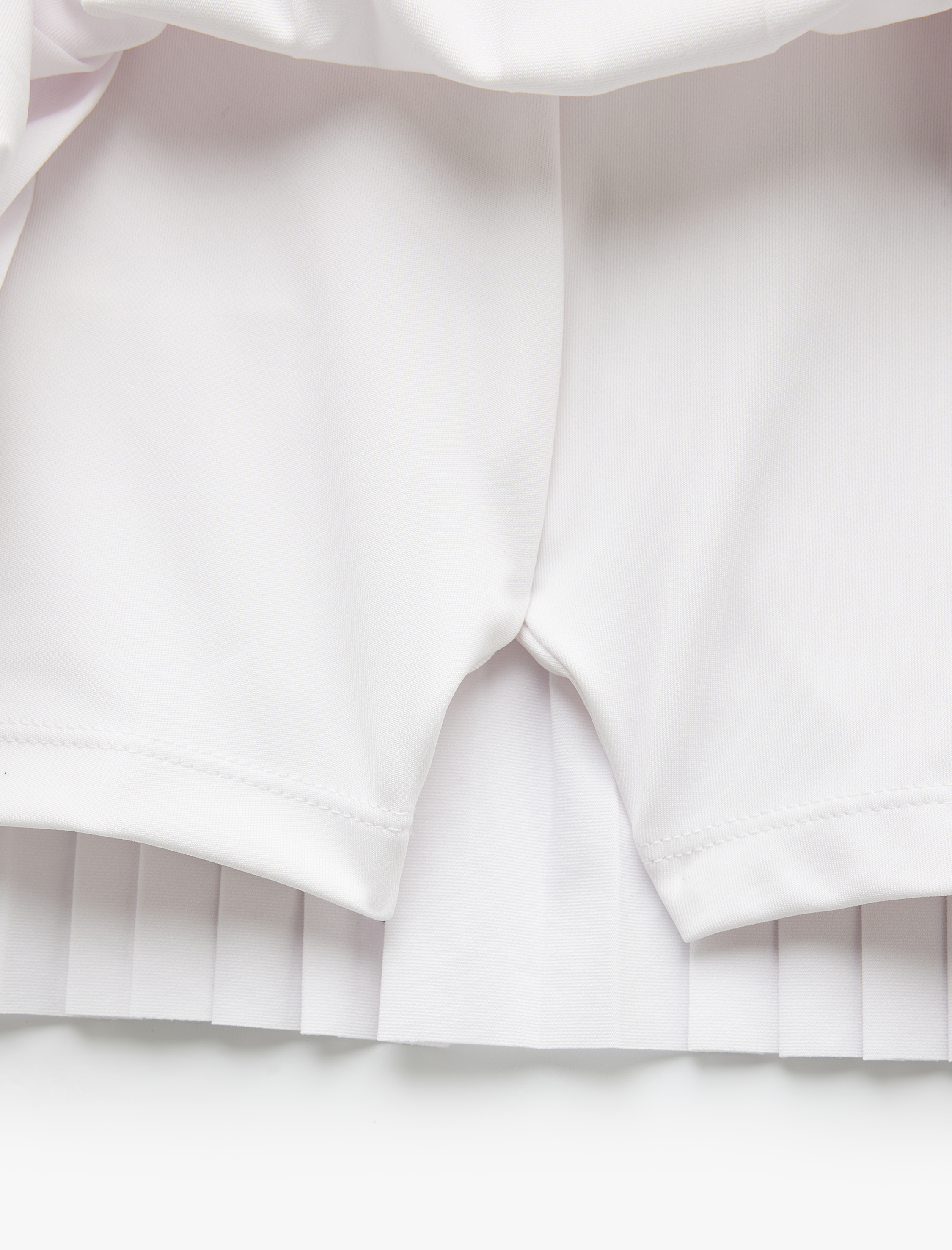 Beli Lastikli Pileli Mini Şort Etek