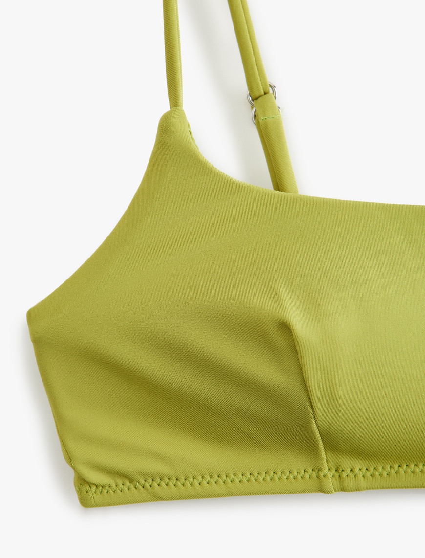   Hafif Destekli Bralet Bikini Üstü