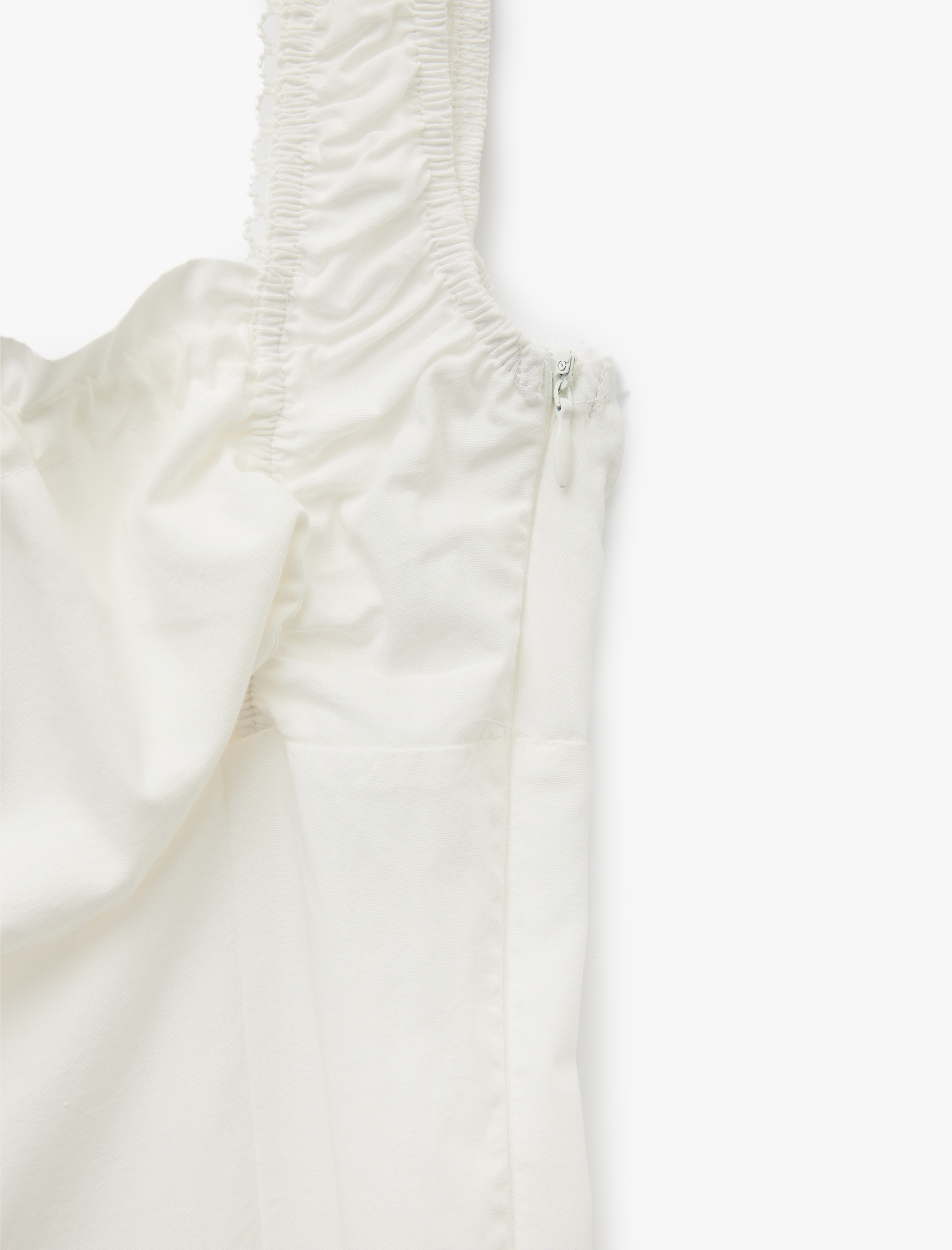   Kolsuz U Yaka Fiyonklu Bağcıklı Astarlı Uzun Fisto Elbise