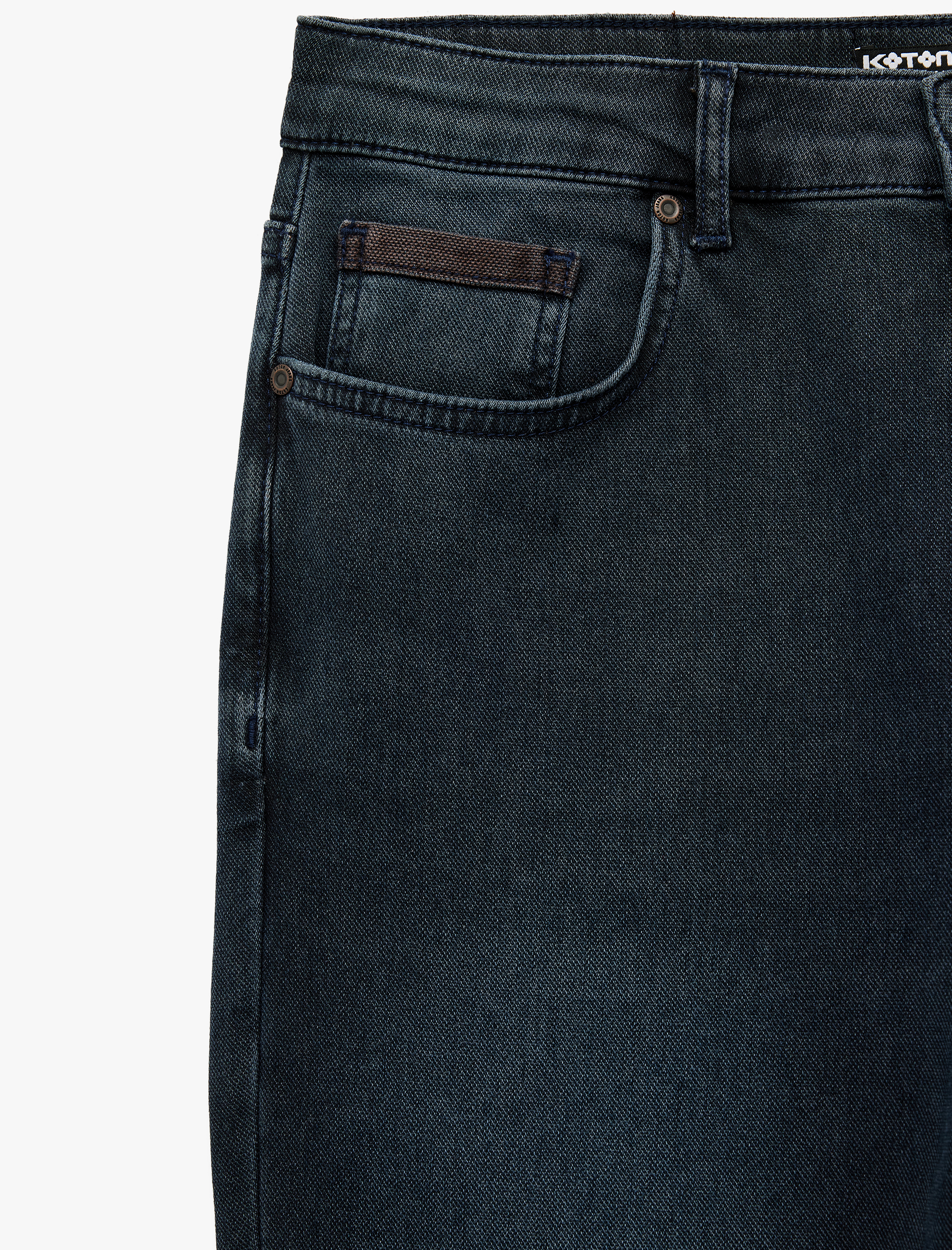   Normal Bel Pamuklu Slim Fit Jean Pantolon - Brad Jean