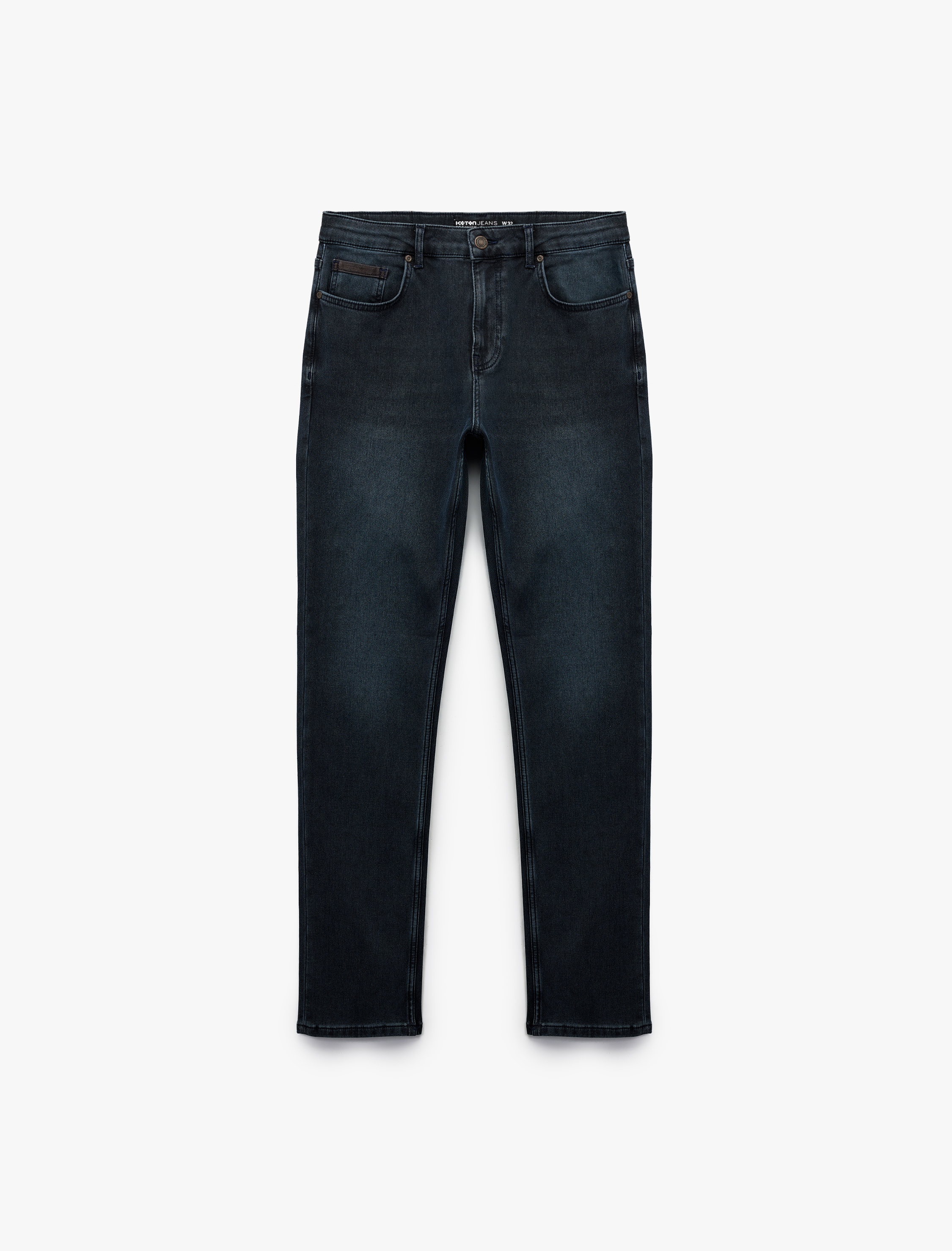   Normal Bel Pamuklu Slim Fit Jean Pantolon - Brad Jean