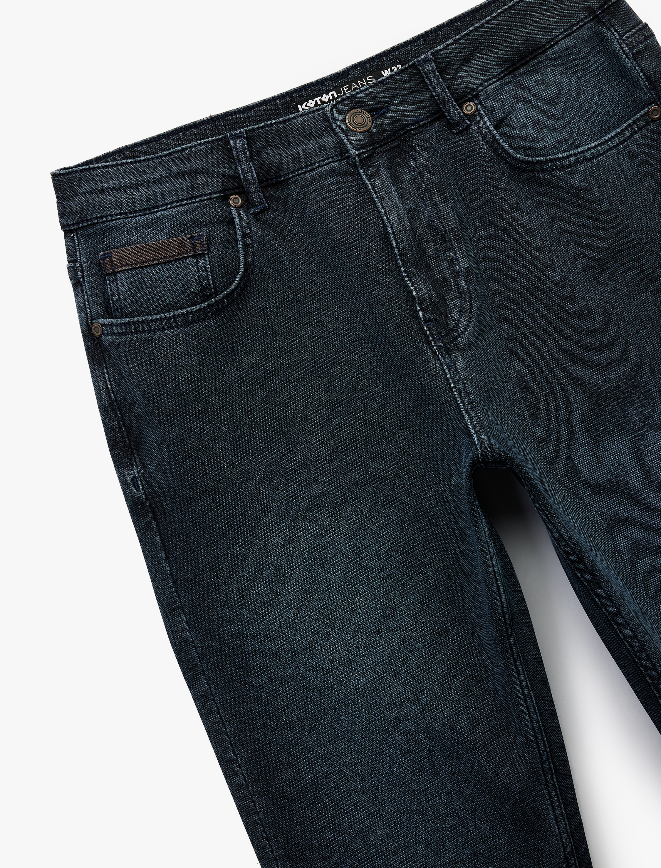   Normal Bel Pamuklu Slim Fit Jean Pantolon - Brad Jean