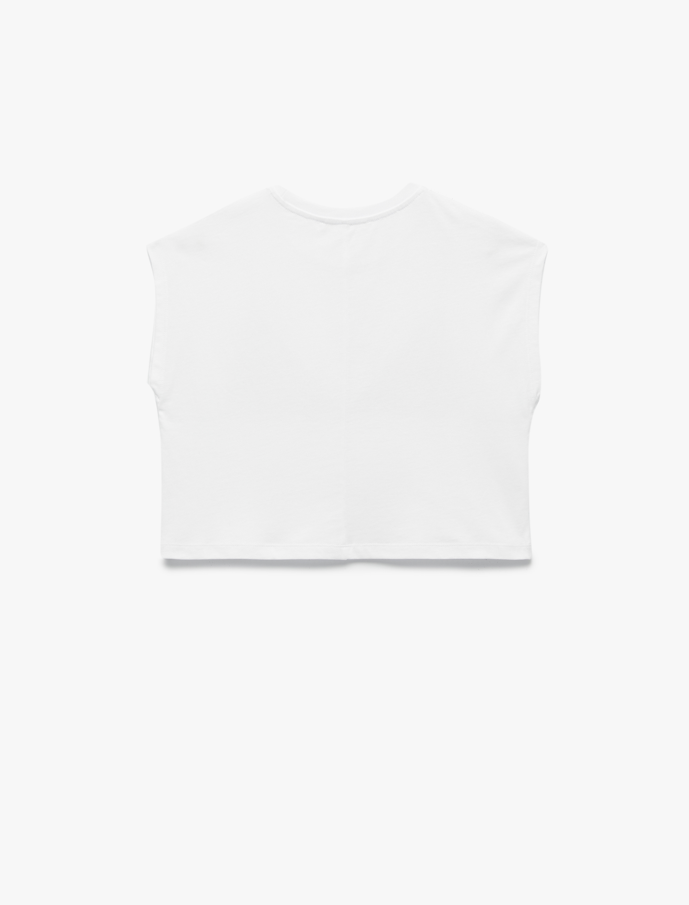   Koton X Zeynep Bastık - Kısa Kap Kollu Bisiklet Yaka Taş Detaylı Tişört