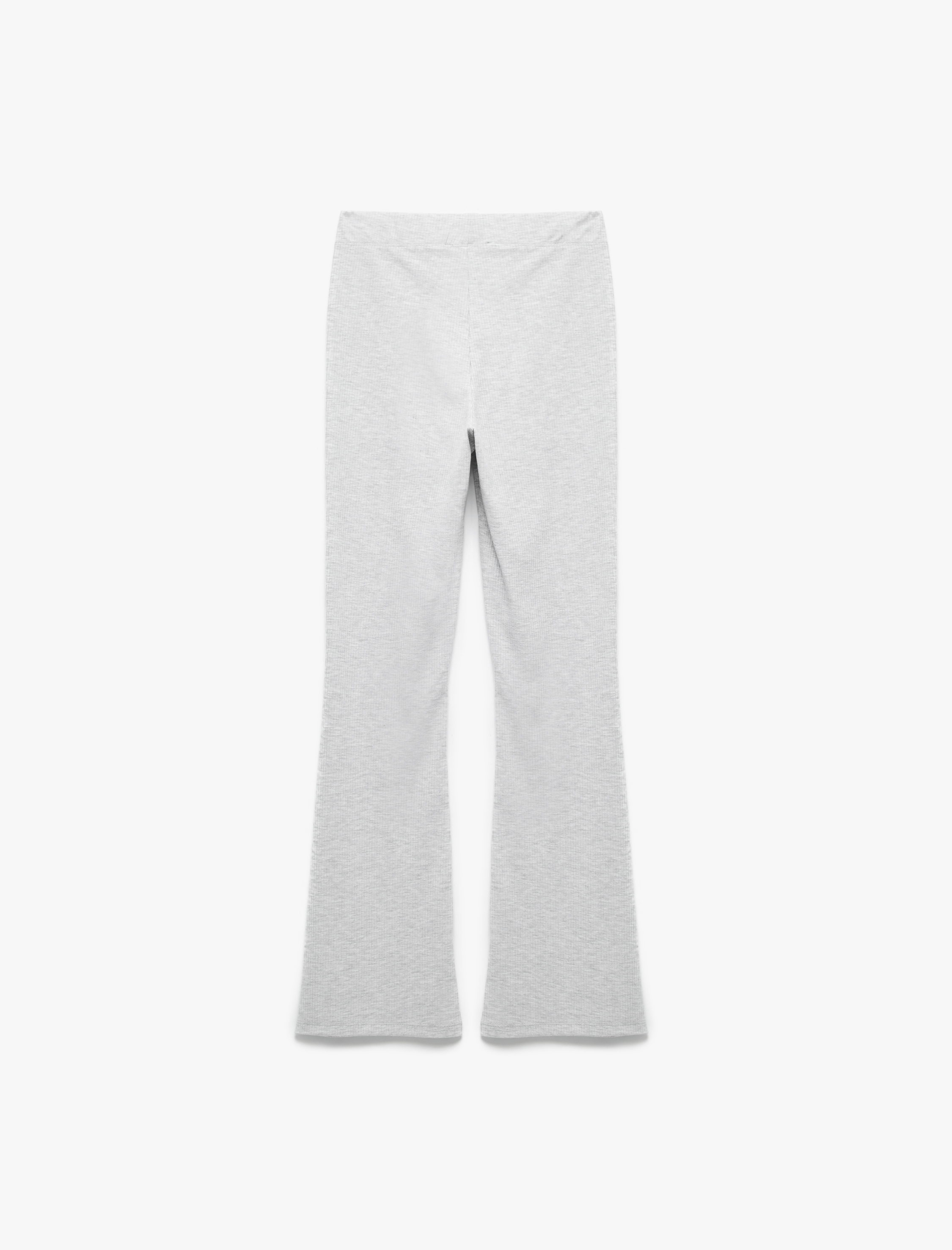 Normal Bel Dar Kesim İşleme Detaylı Ribanalı Pijama Altı