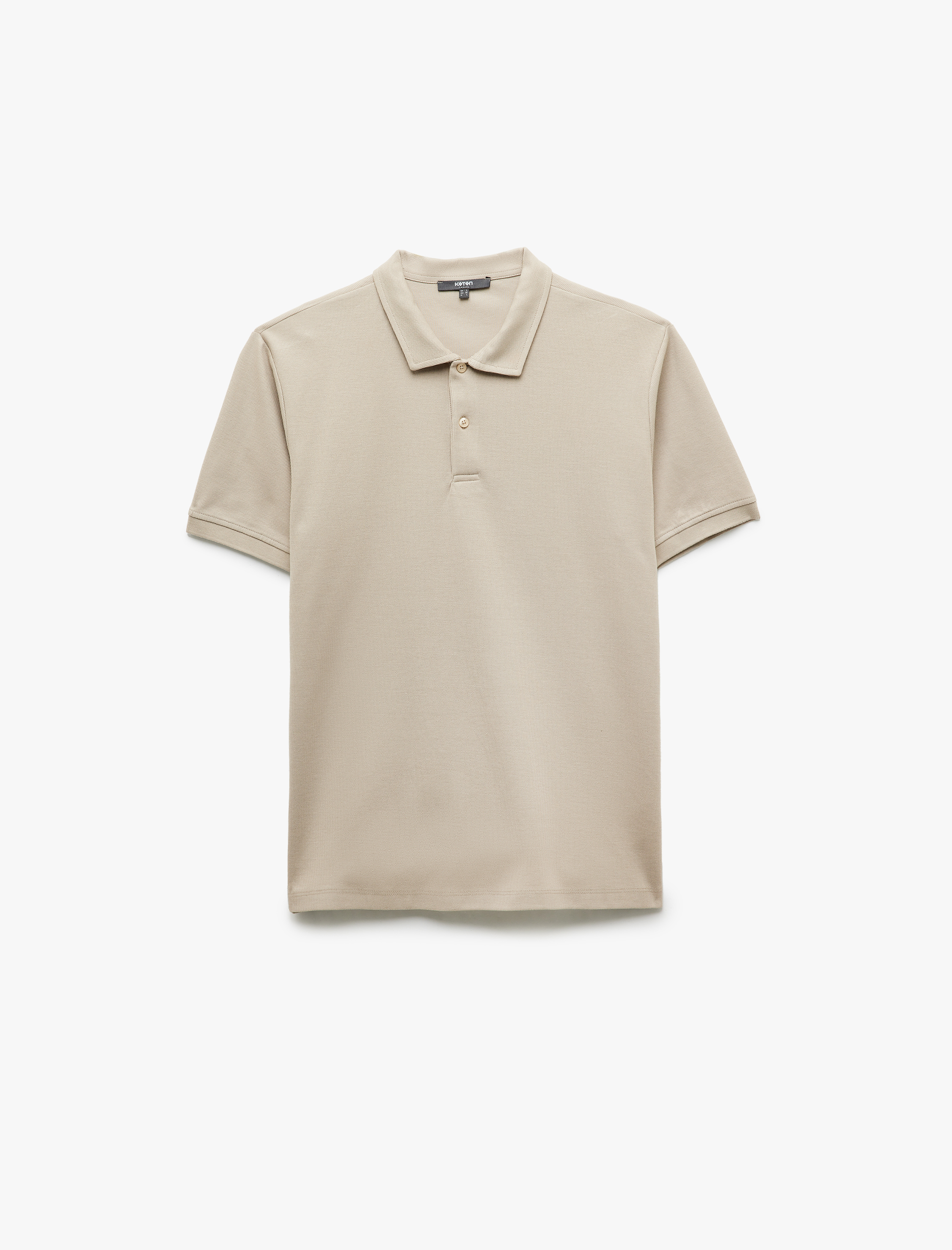   Regular Fit Kısa Kollu Pamuklu Polo Yaka Tişört