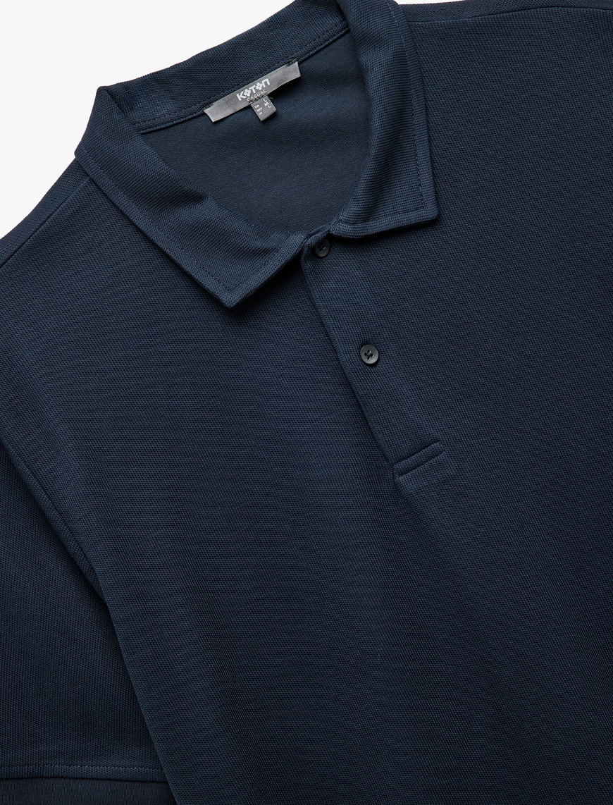   Regular Fit Kısa Kollu Pamuklu Polo Yaka Tişört