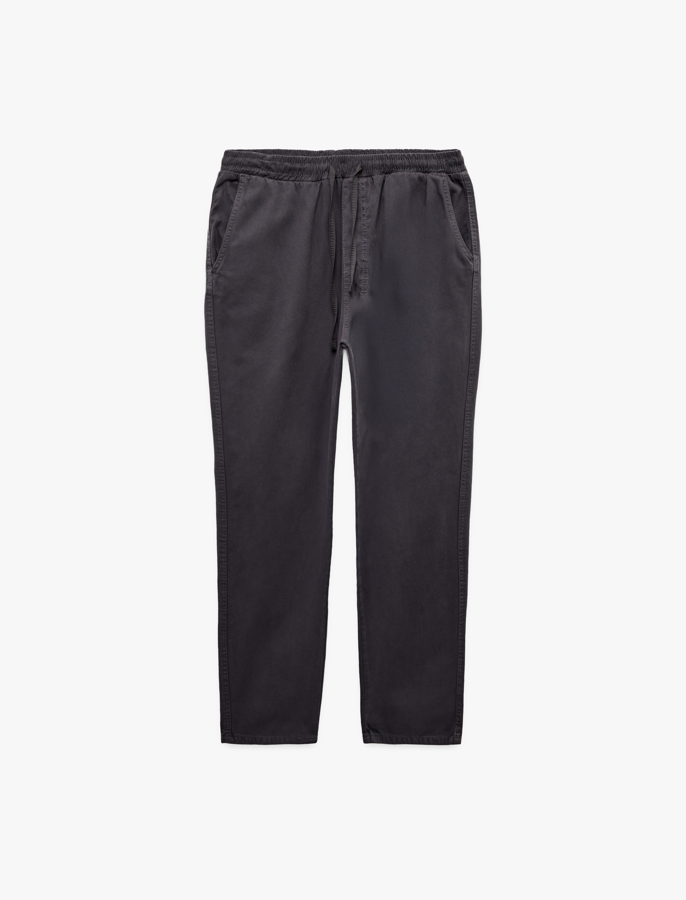   Cep Detaylı Pamuklu Gabardin Beli Bağcıklı Pantolon