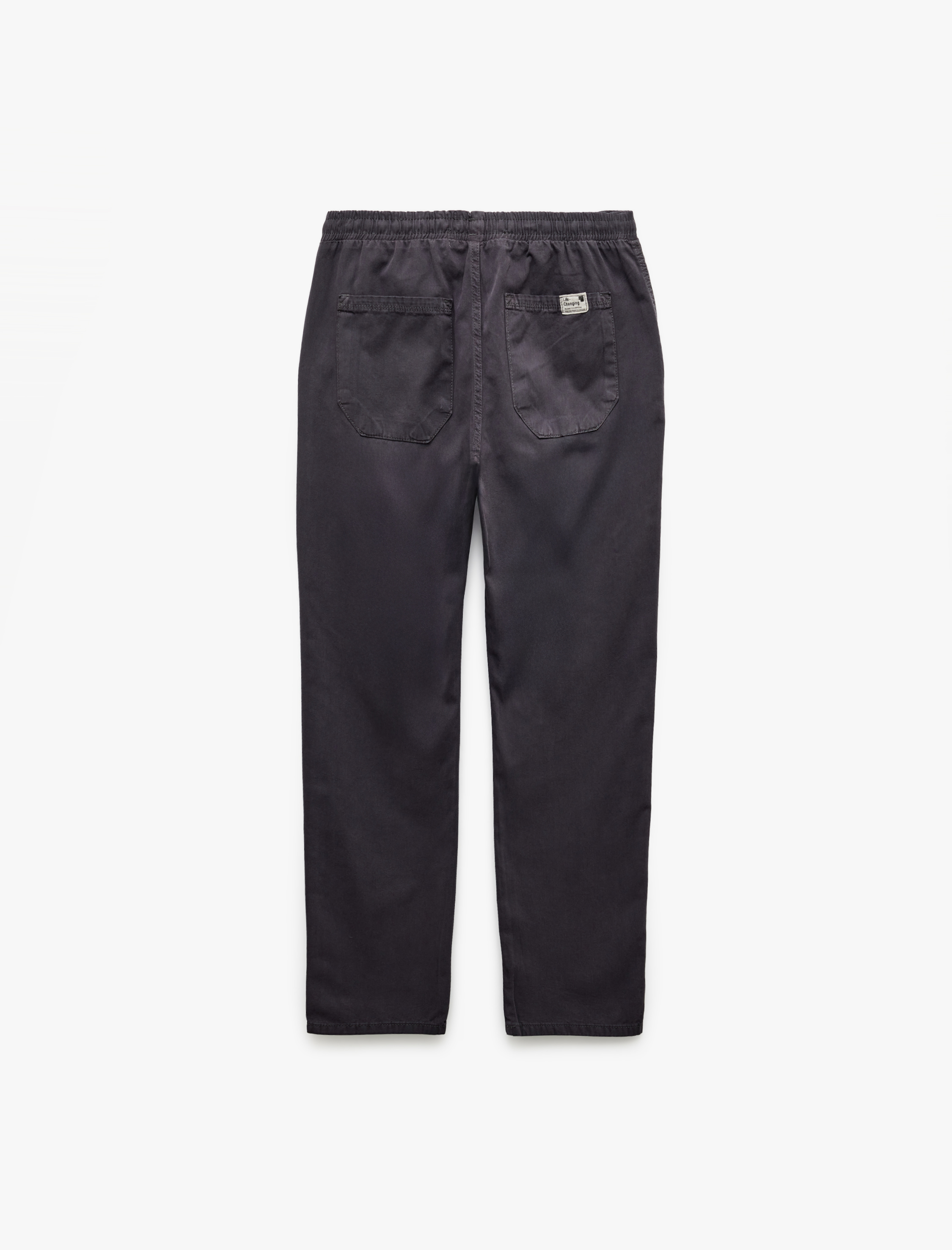   Cep Detaylı Pamuklu Gabardin Beli Bağcıklı Pantolon