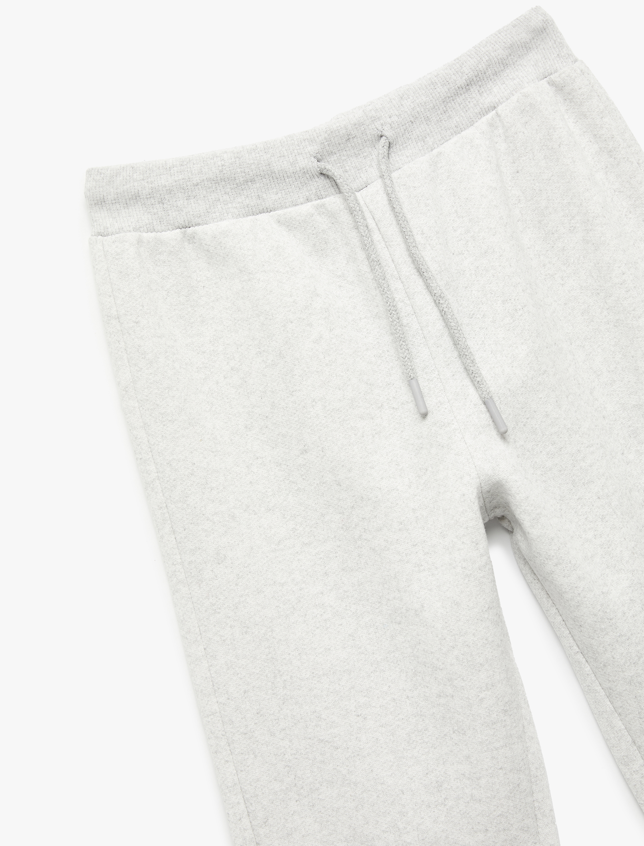  Erkek Çocuk Pamuklu Beli Bağlamalı Şardonlu Basic Jogger Eşofman Altı