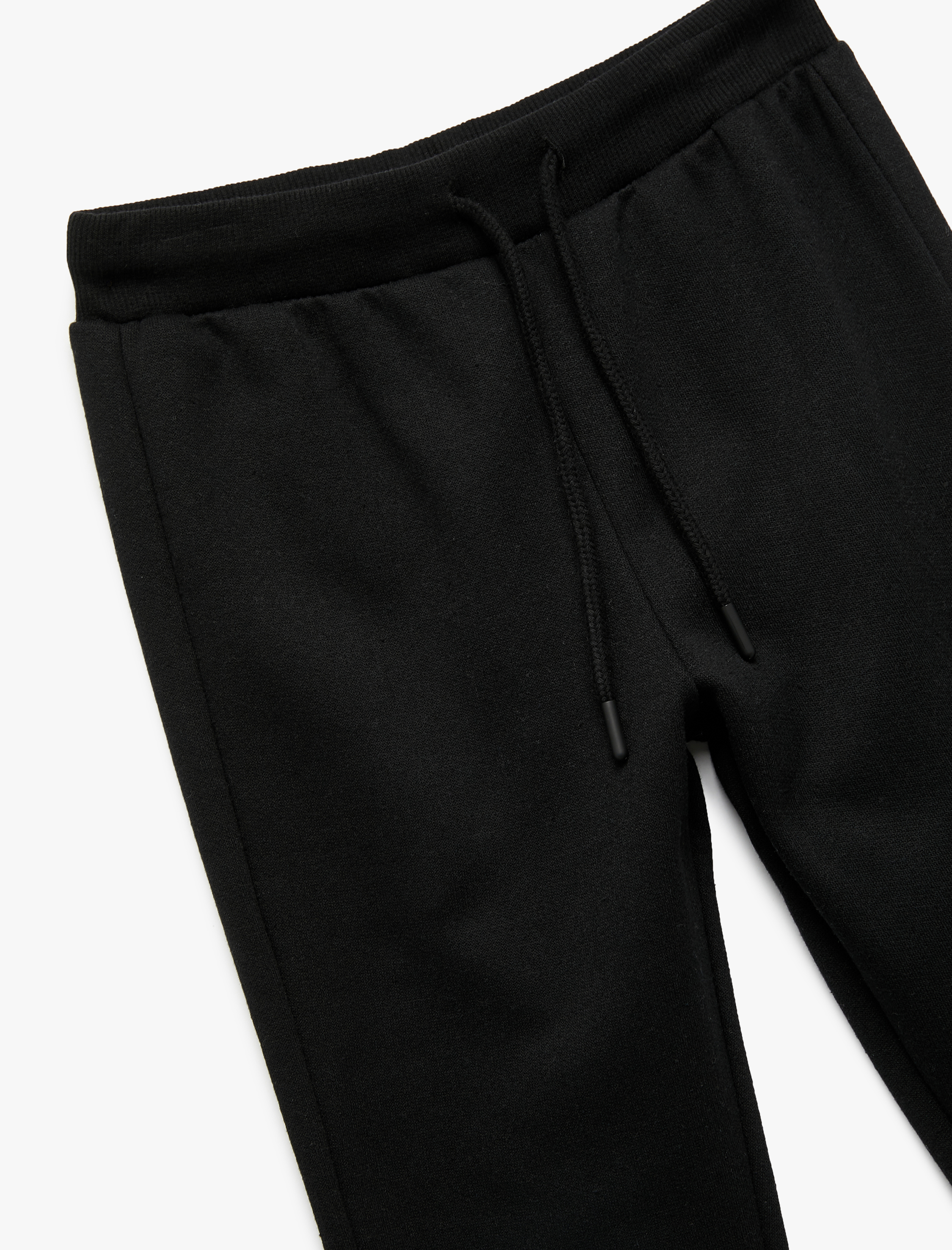  Erkek Çocuk Pamuklu Beli Bağlamalı Şardonlu Basic Jogger Eşofman Altı