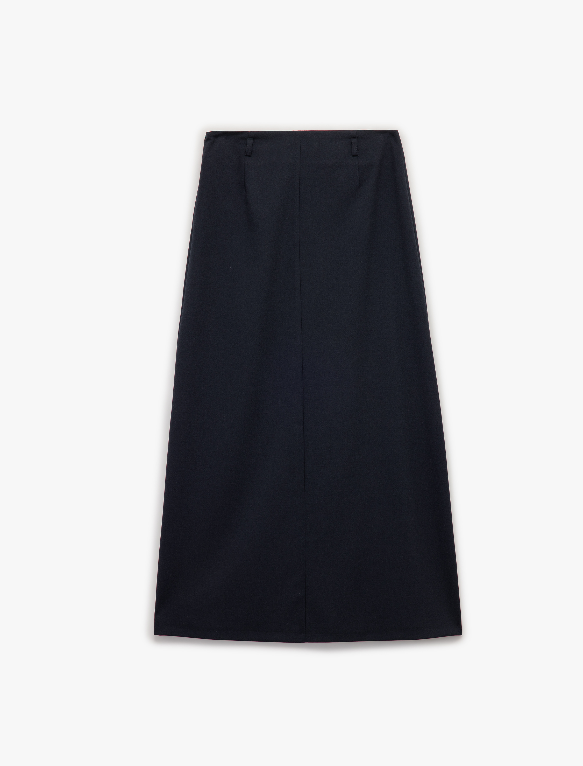   Regular Fit Standart Bel Midi Kalem Etek