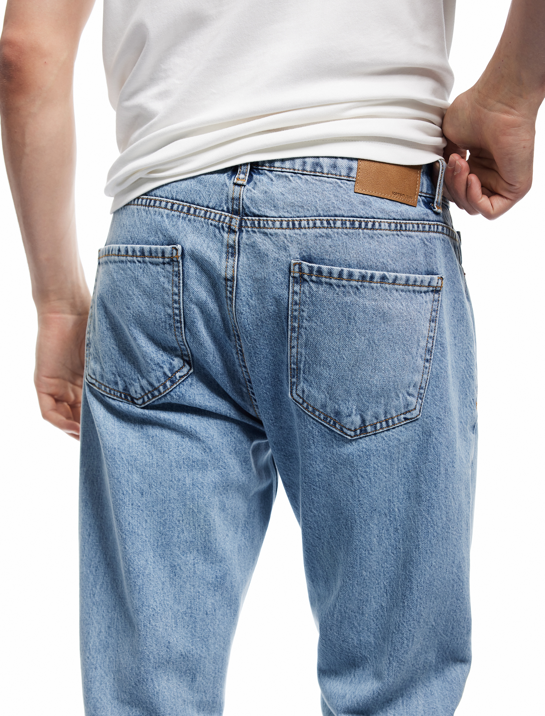   Normal Bel Pamuklu Tapered Fit Jean Pantolon - Joe Jean