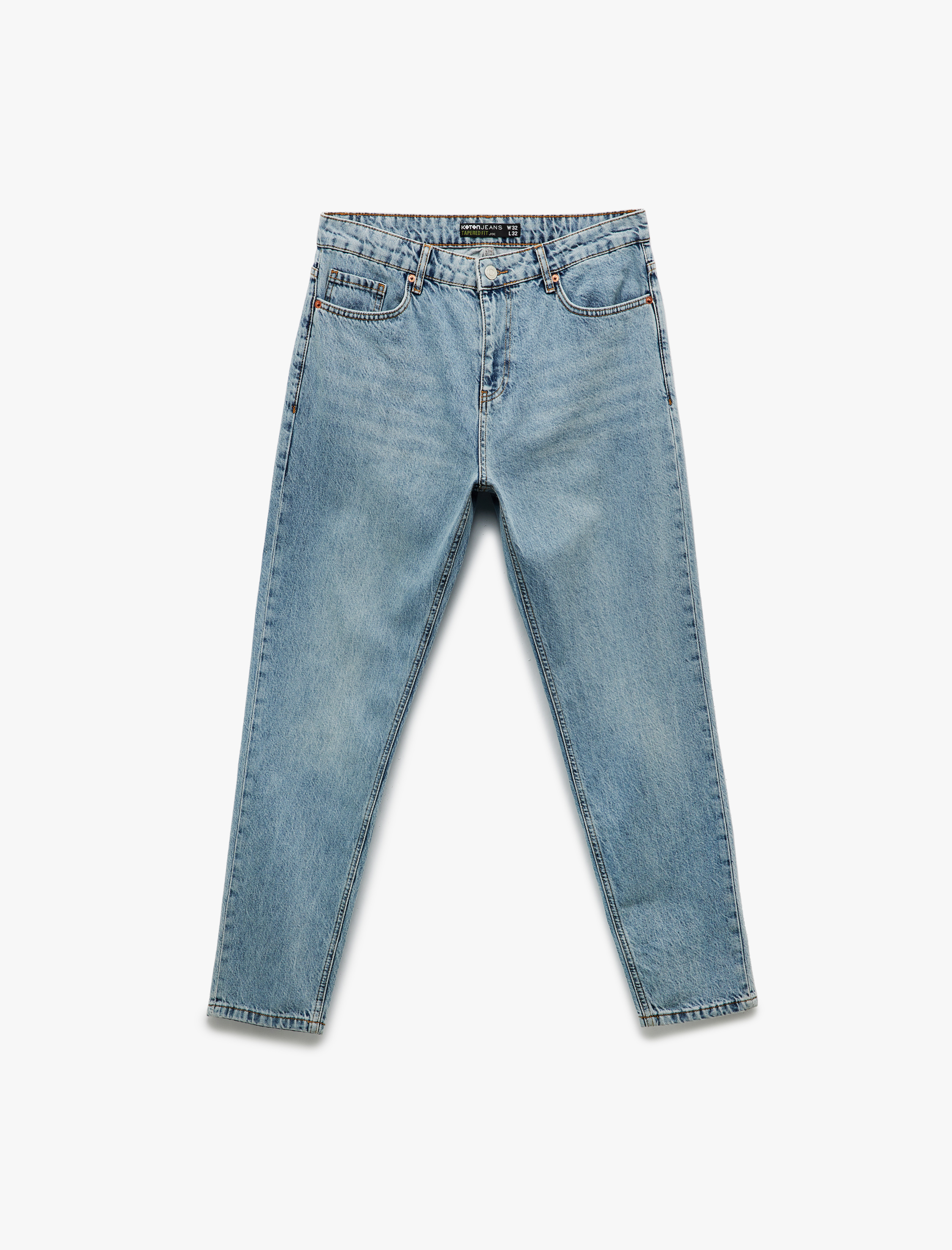   Normal Bel Pamuklu Tapered Fit Jean Pantolon - Joe Jean