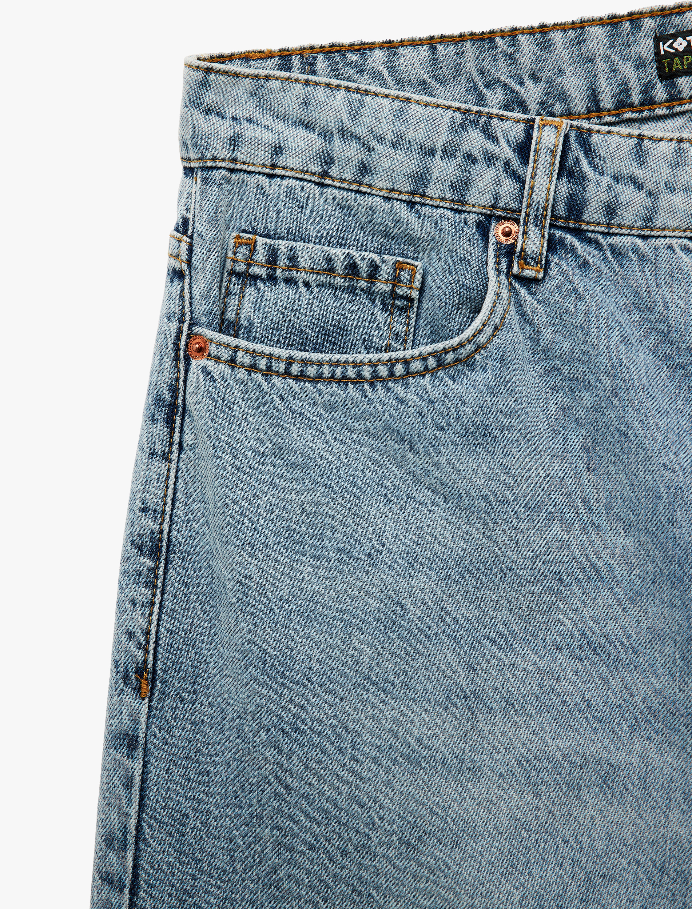   Normal Bel Pamuklu Tapered Fit Jean Pantolon - Joe Jean