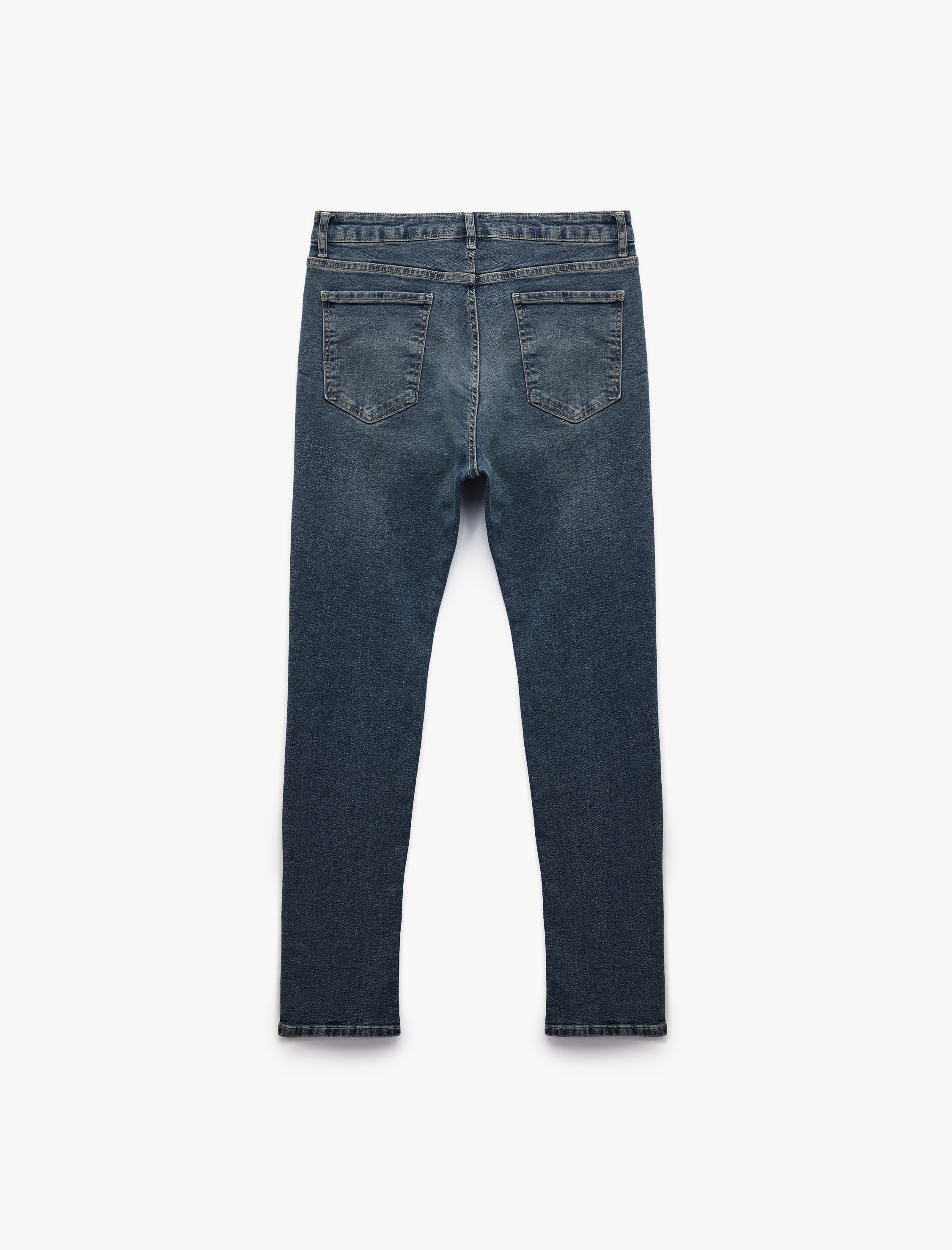   Pamuklu Normal Bel Slim Fit Jean Pantolon - Brad Jean