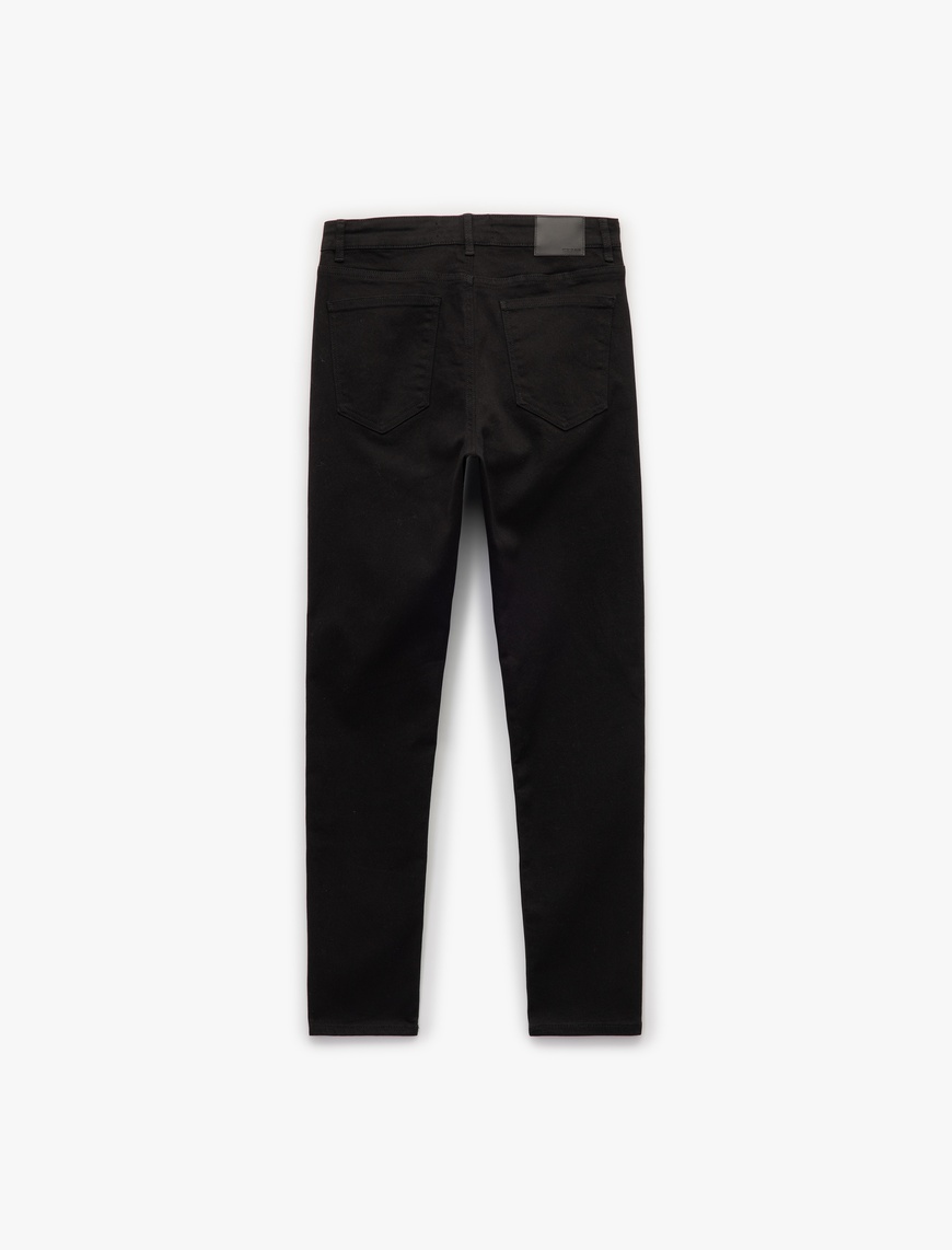   Normal Bel Cep Detaylı Skinny Fit Jean Pantolon - Michael Jean