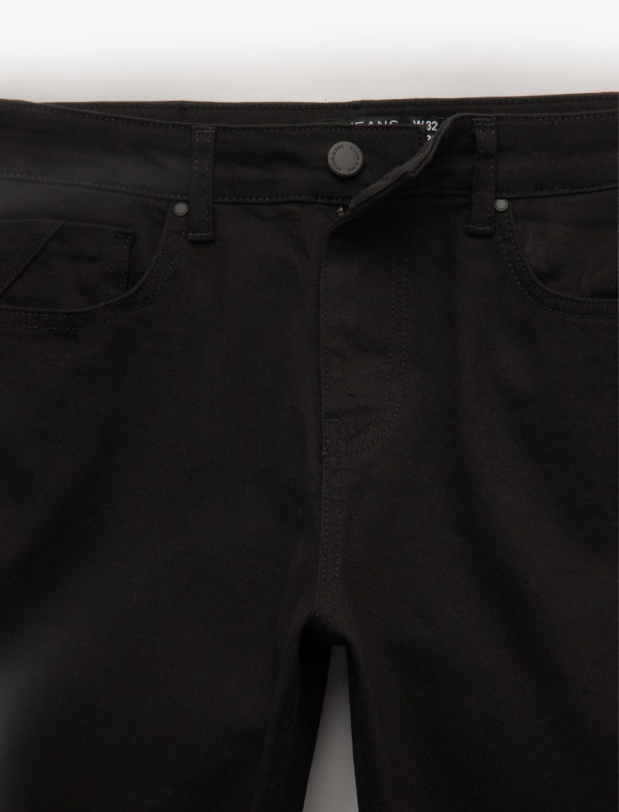   Normal Bel Cep Detaylı Skinny Fit Jean Pantolon - Michael Jean