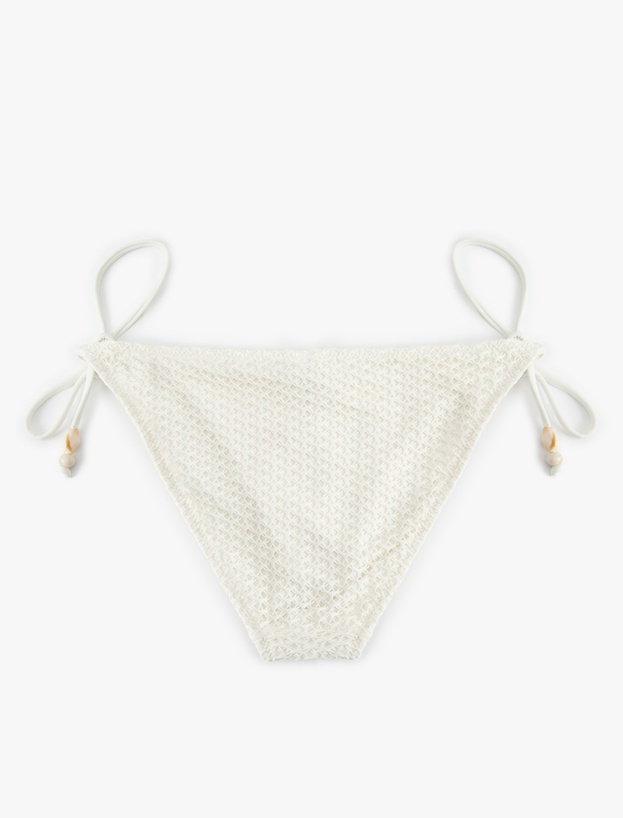 Boncuk Detaylı İpli File Detaylı Bikini Altı_1