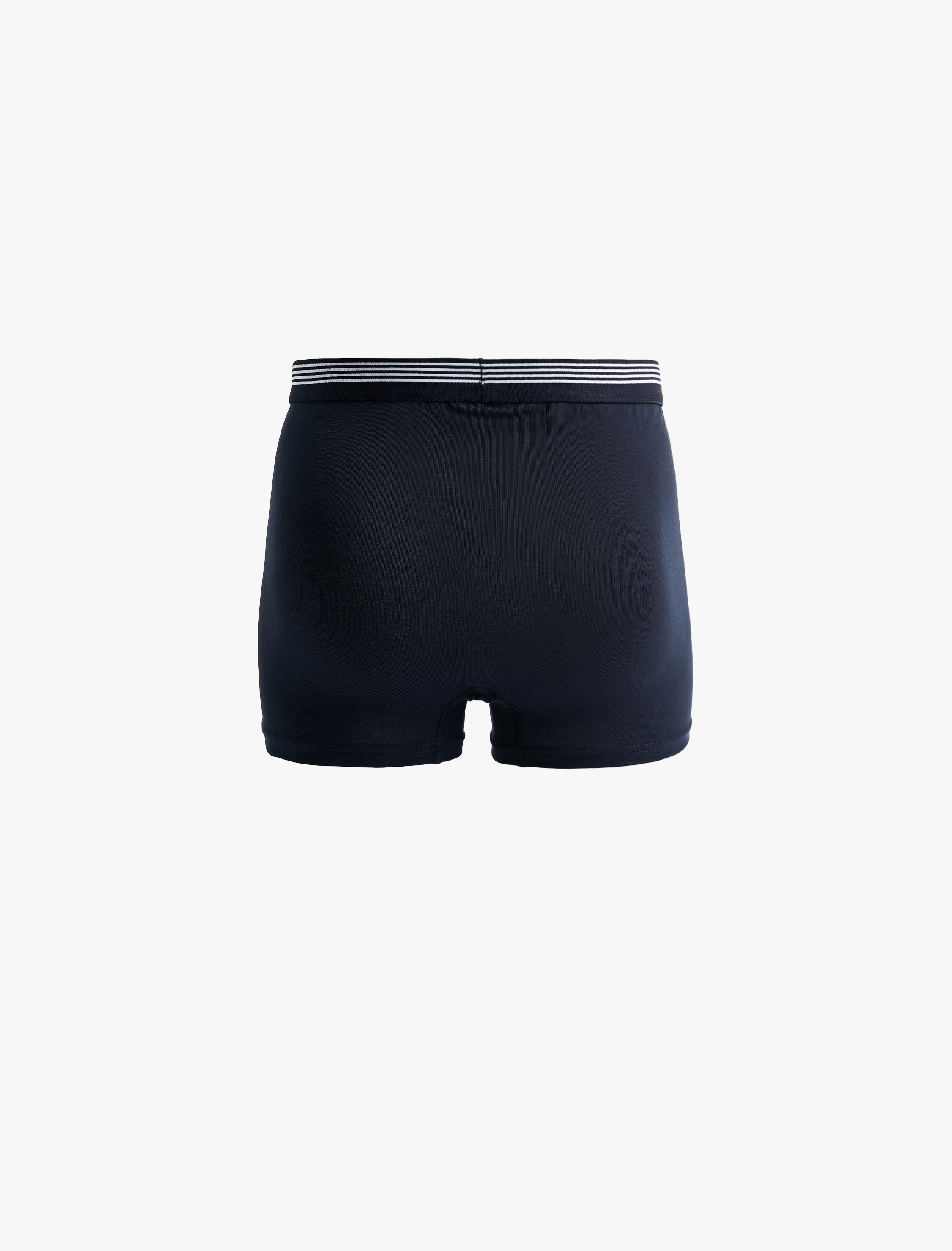   Lastik Detaylı Pamuklu 3'lü Boxer Seti