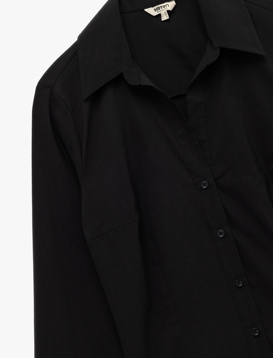  Uzun Kollu Klasik Yaka Slim Fit Gömlek