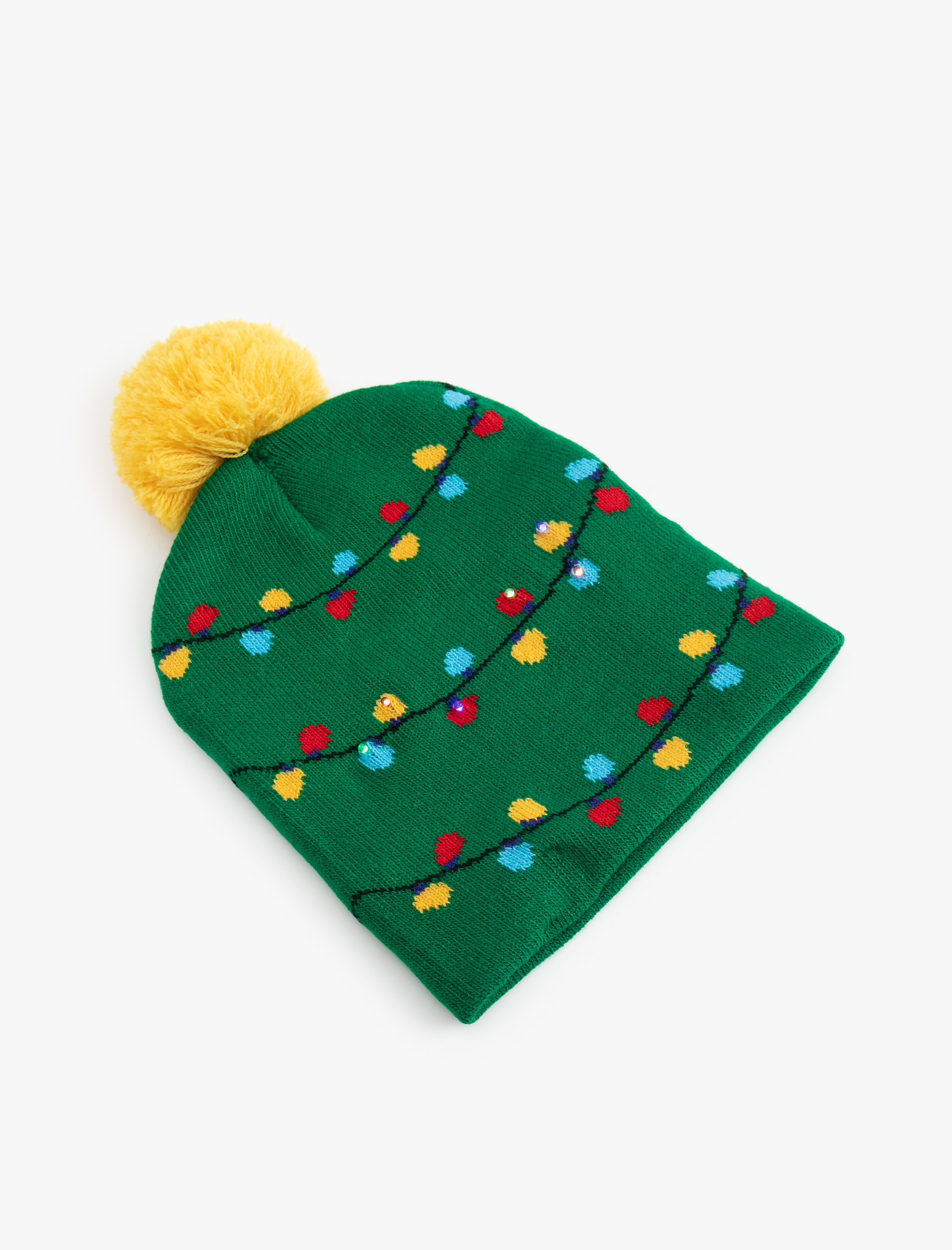  Erkek Çocuk Yılbaşı Temalı Ponponlu Bere