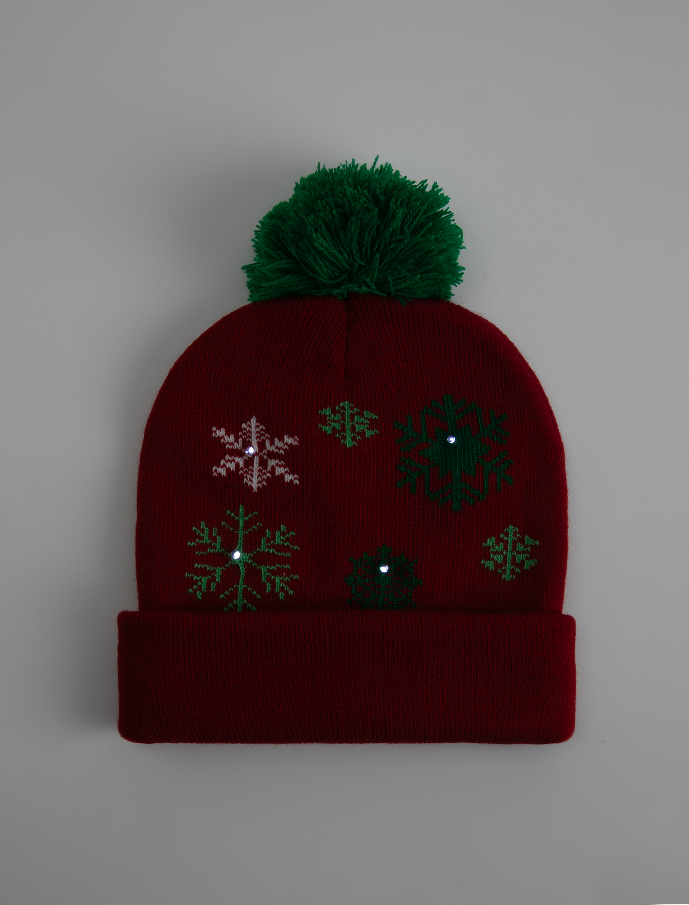  Erkek Çocuk Yılbaşı Temalı Ponponlu Bere