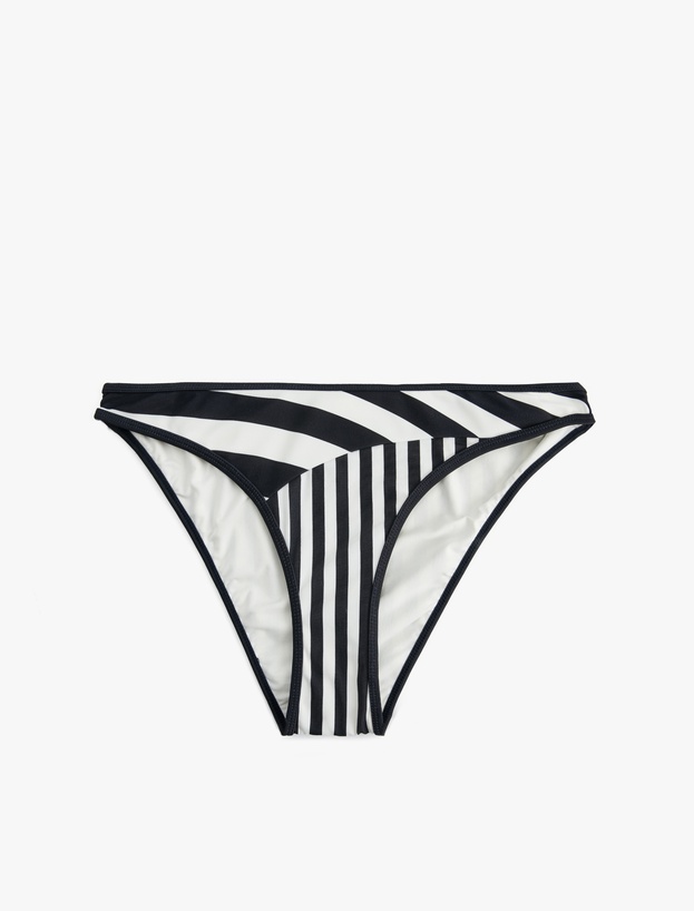 Mat Çizgili Bikini Altı_0