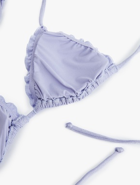 Parlak Fırfırlı Bikini Üstü_1