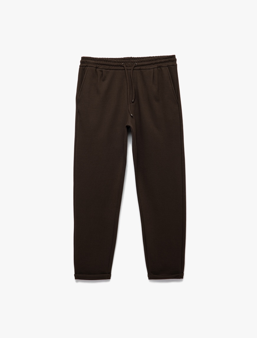   Normal Bel Pamuklu Regular Fit Eşofman Altı
