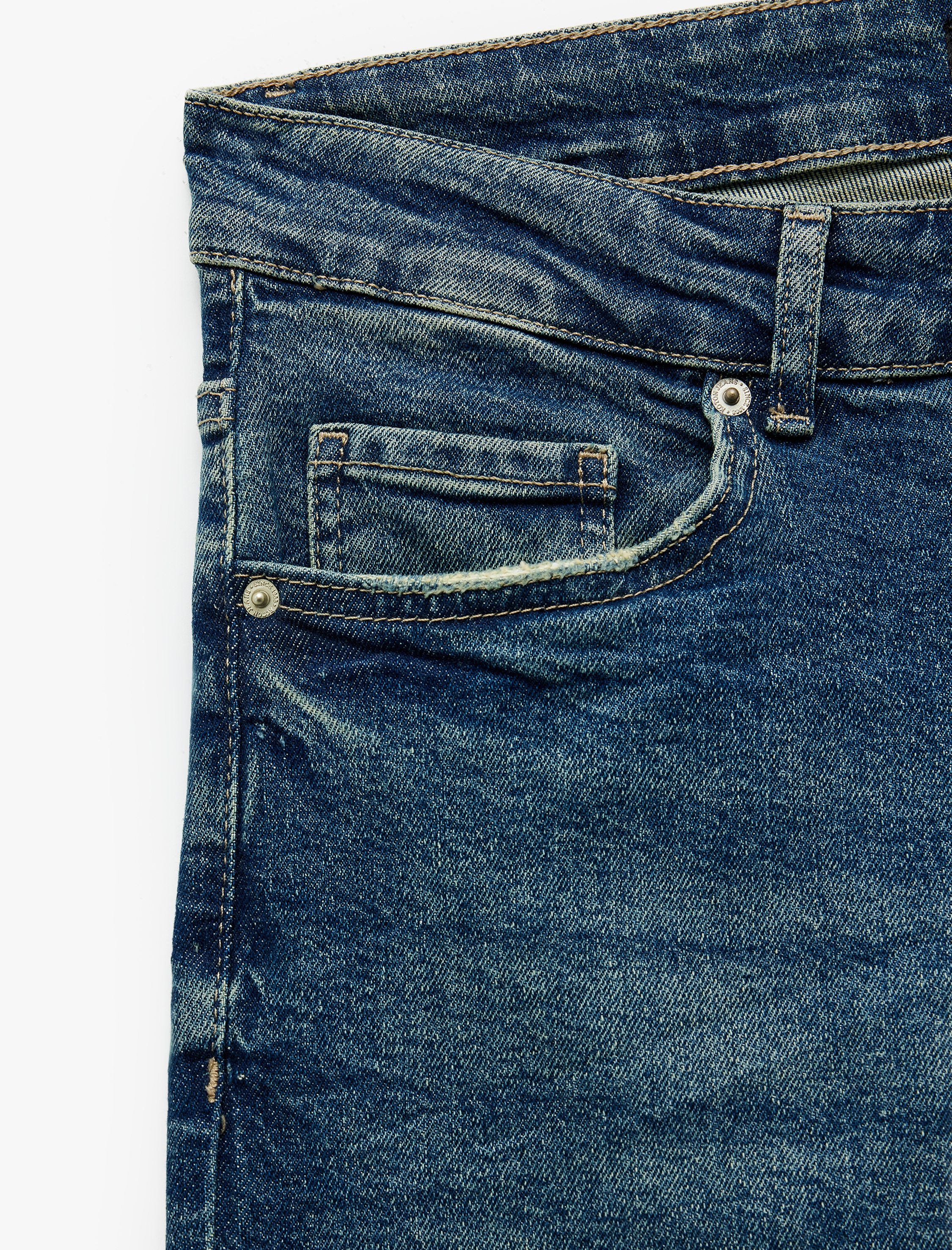   Pamuklu Normal Bel Slim Fit Jean Pantolon - Brad Jean