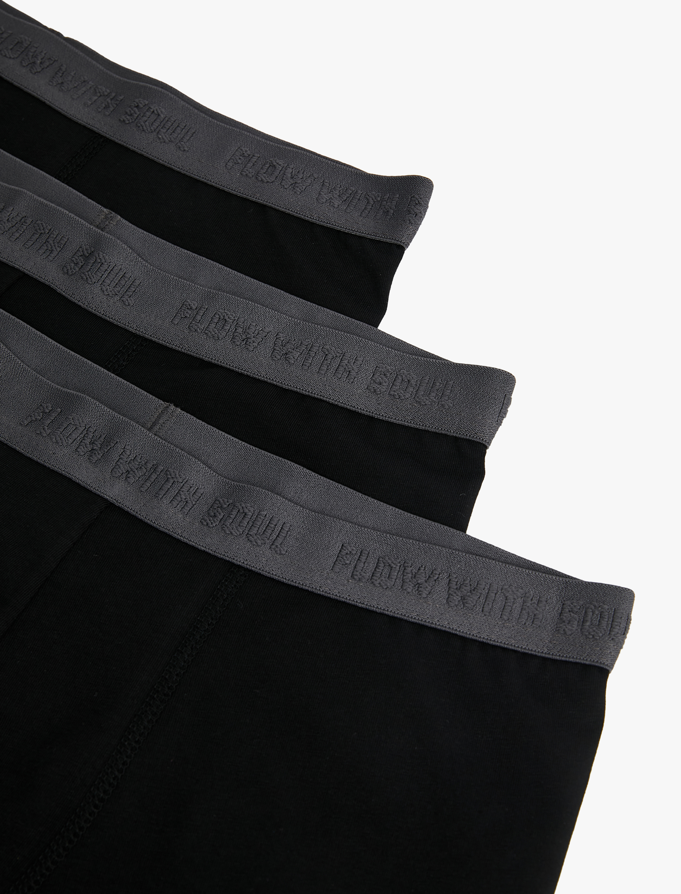   Regular Fit Basic Pamuklu 3'lü Boxer Seti