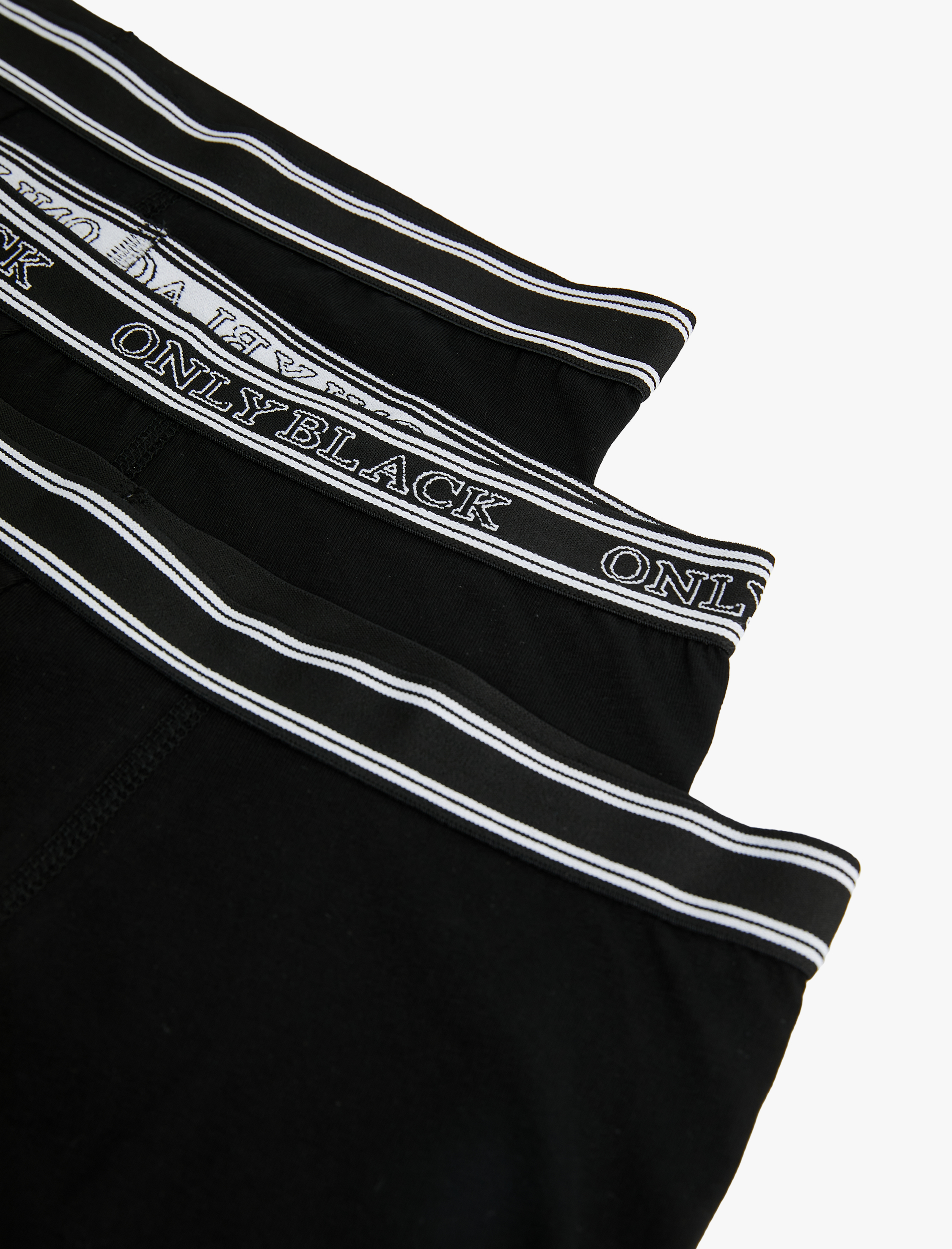   Pamuklu Baskılı Bel Detaylı 3'lü Boxer Seti